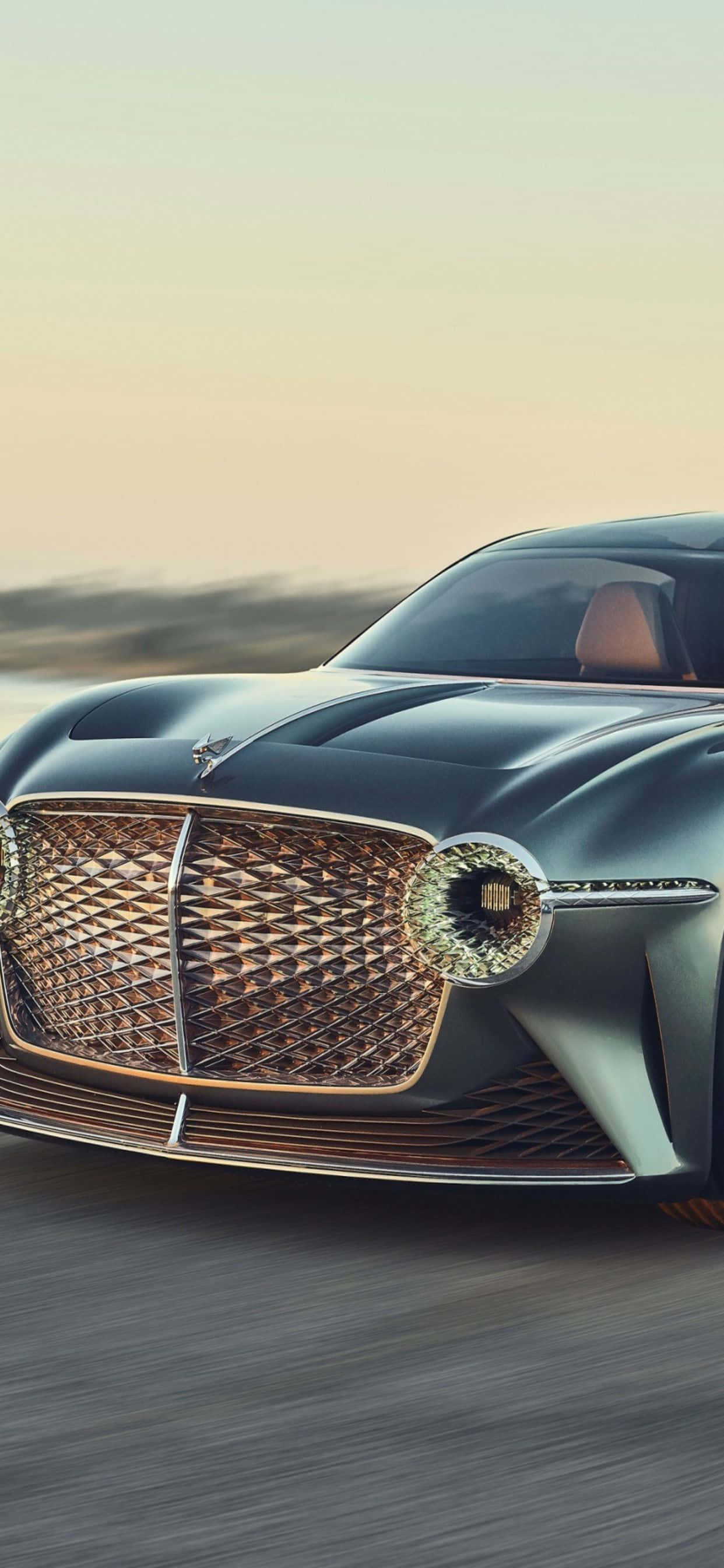 Роскошь — iPhone XS Max в Bentley Шпалери