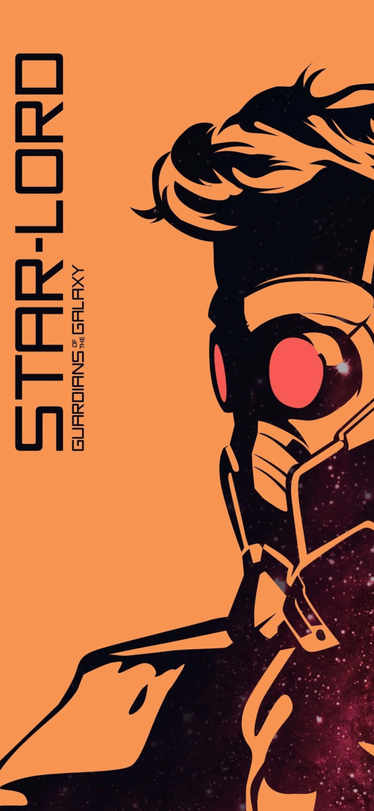Фон iPhone XS Max Marvel Star Lord Шпалери