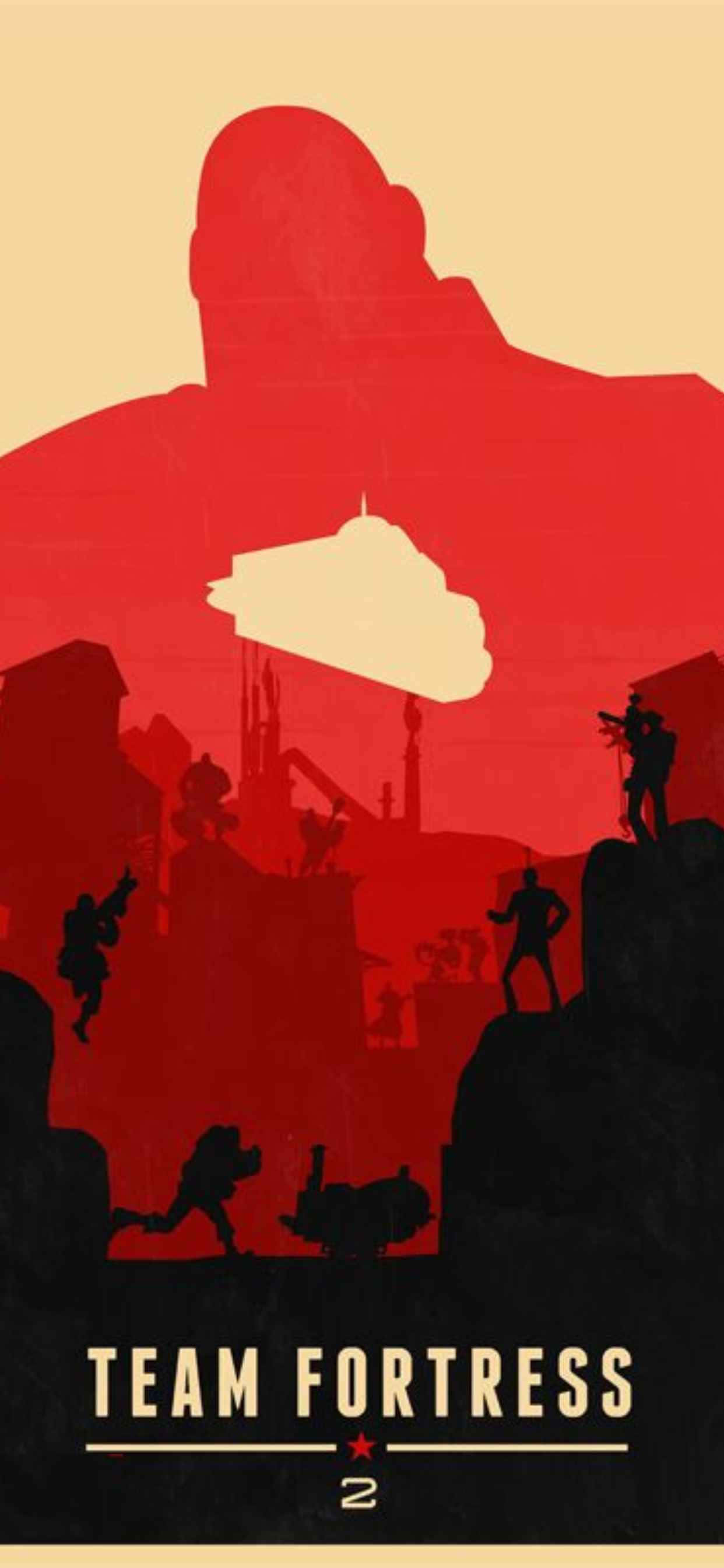 Дизайн банера iPhone Xs Max Team Fortress 2 фон Шпалери