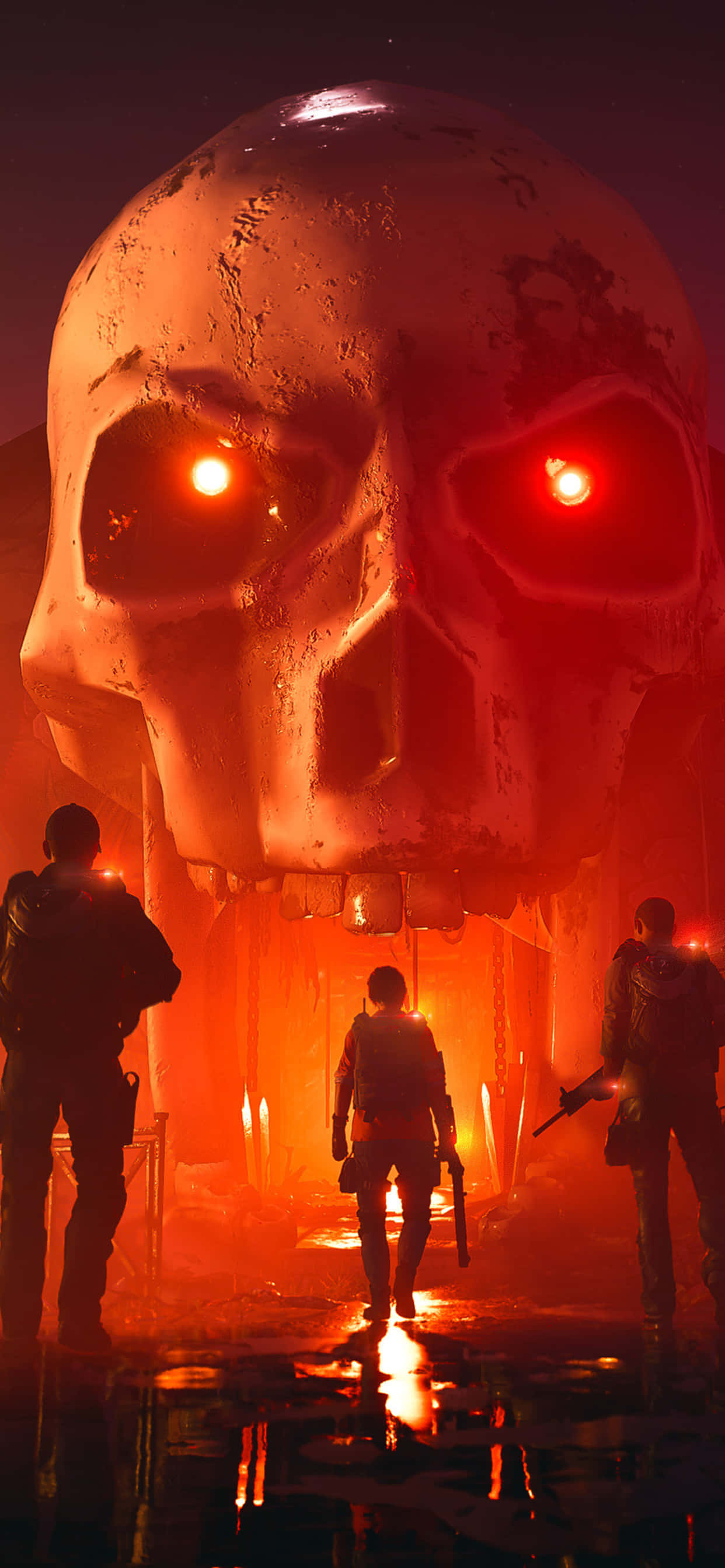 Улучшите свой игровой опыт с iPhone Xs Max и The Division Шпалери