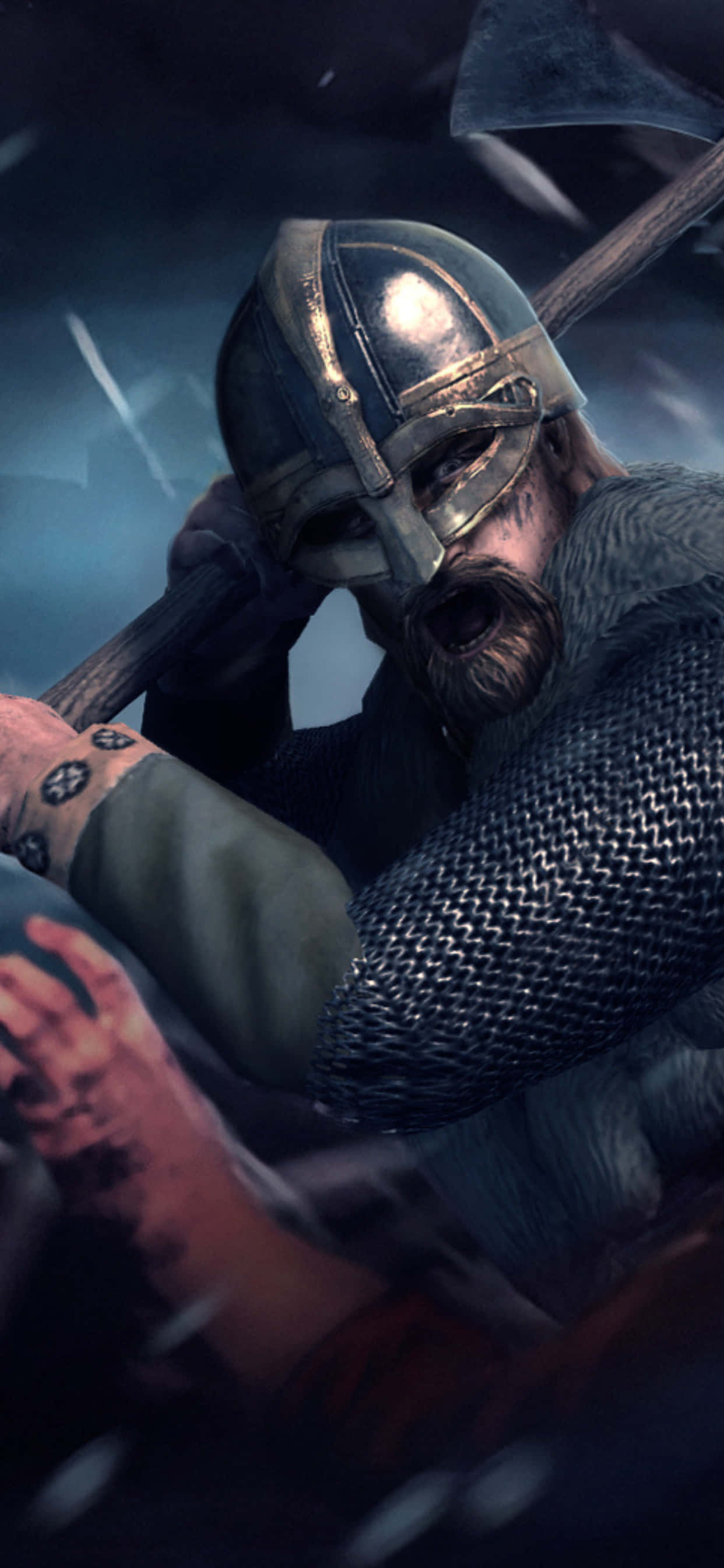 iPhone XS Max Total War Attila безжалостный рыцарь фон Шпалери