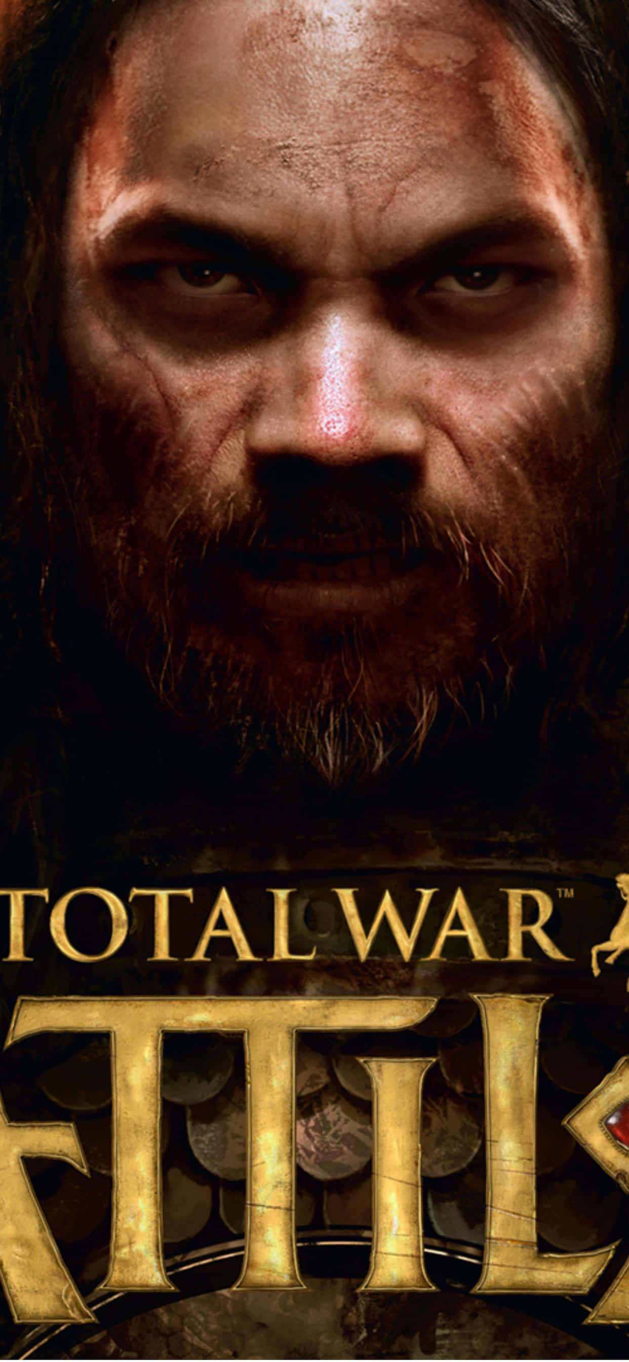 iPhone XS Max Total War Attila Крупный План Фон Шпалери