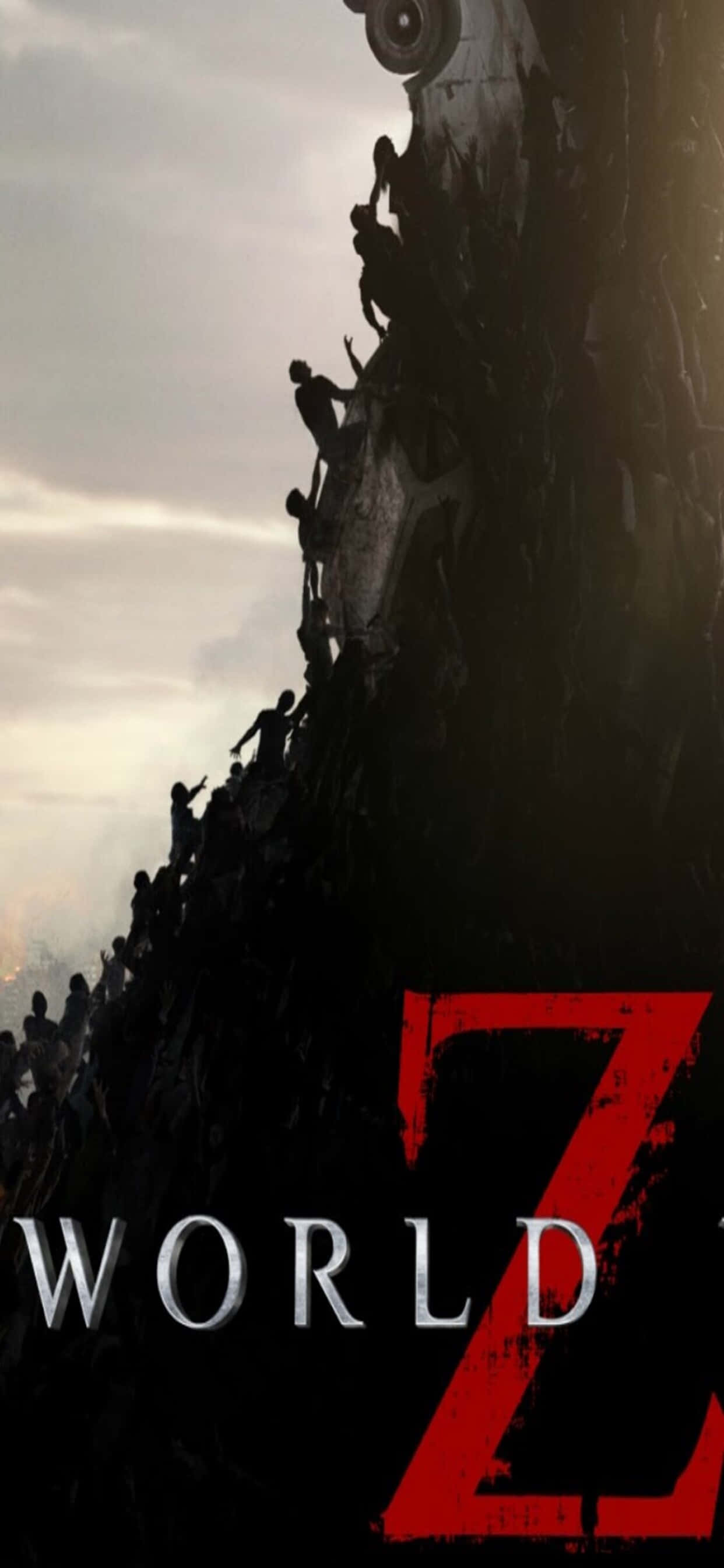 Деталь постера iPhone XS Max World War Z фон Шпалери