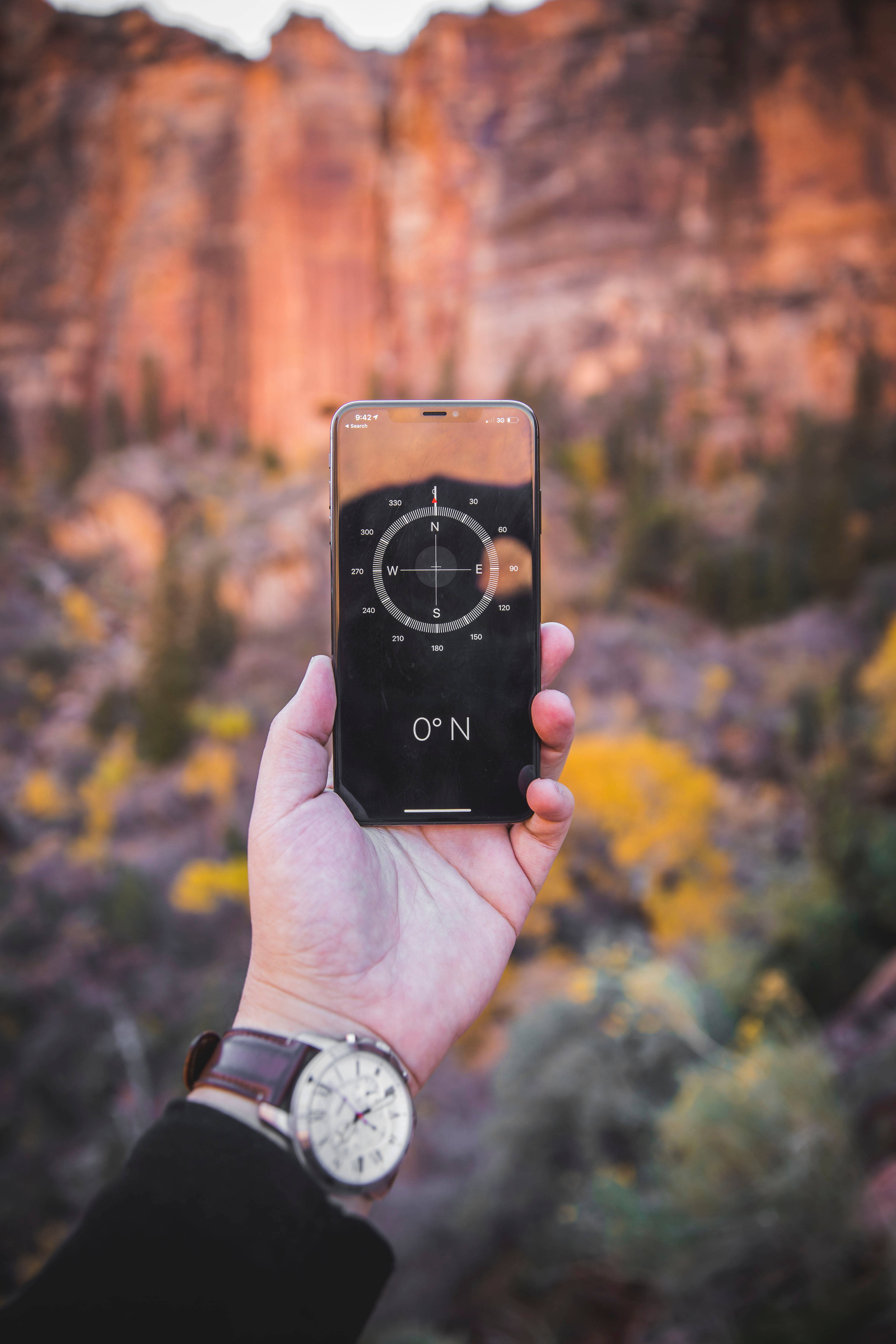 iPhone Xs Max Компас Шпалери