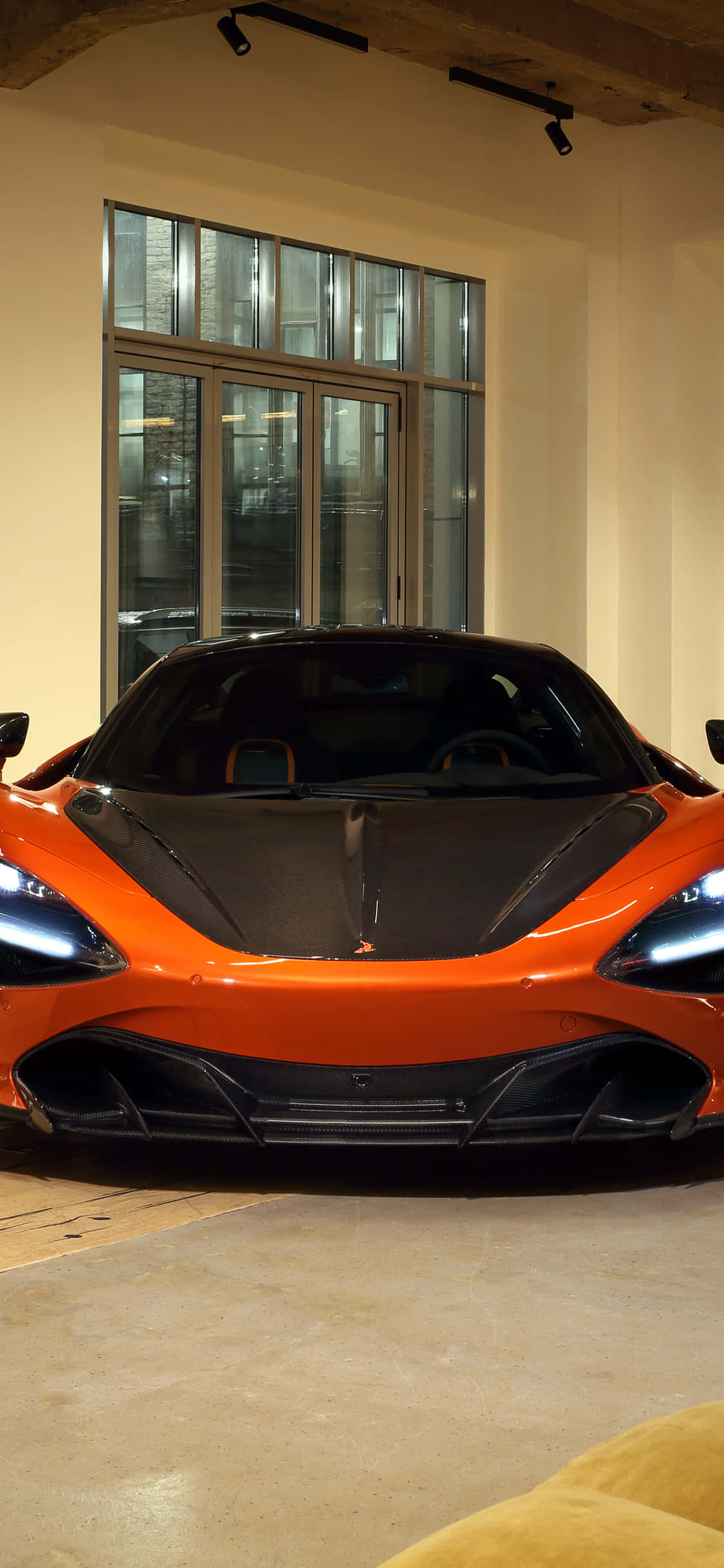 Епическая сила стиля: iPhone Xs McLaren 720s Шпалери