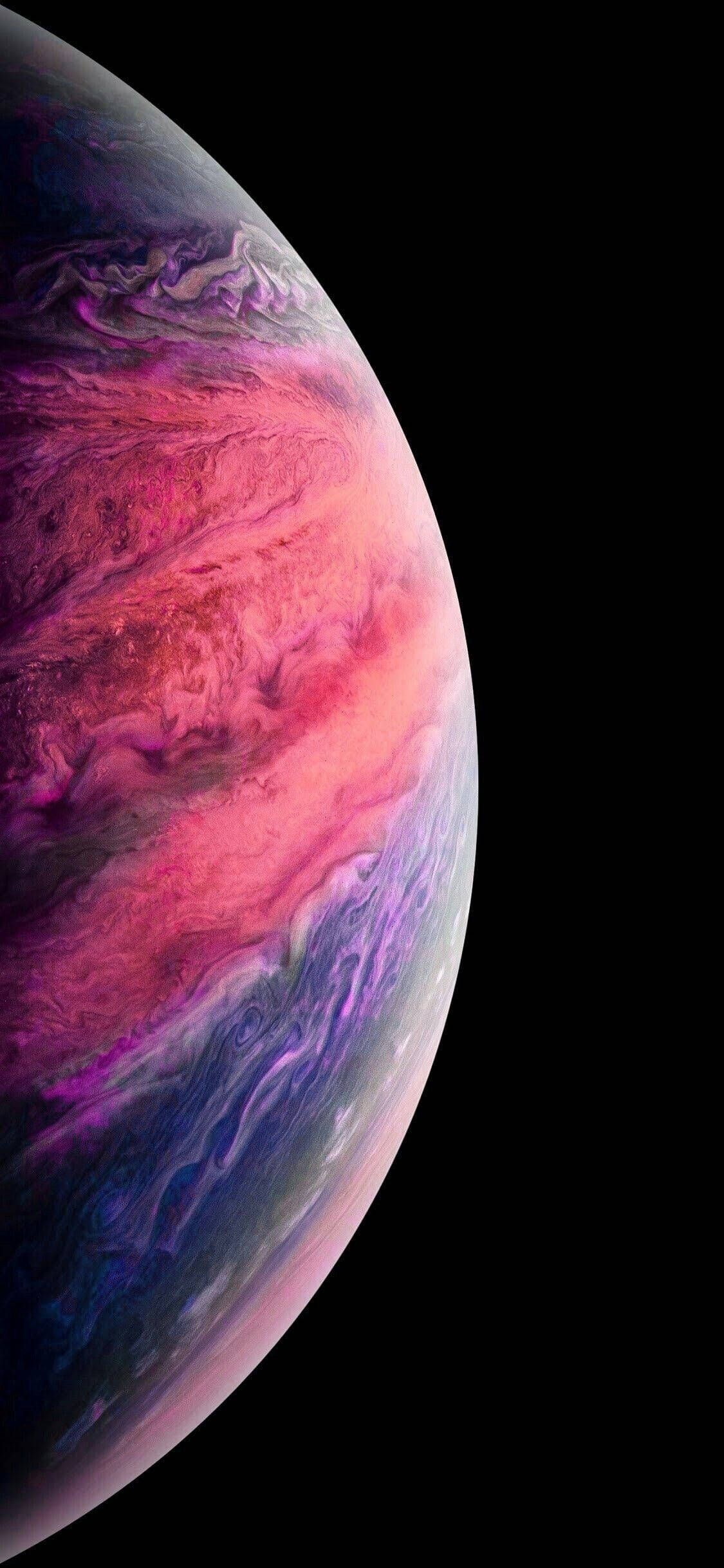 Досягай зір і далі с iPhone XS Planet Шпалери