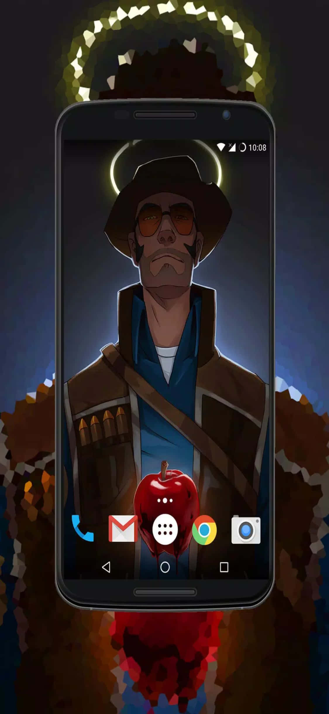 iPhone Xs Tf2 Фон Экран Андроида Со Снайпером Шпалери