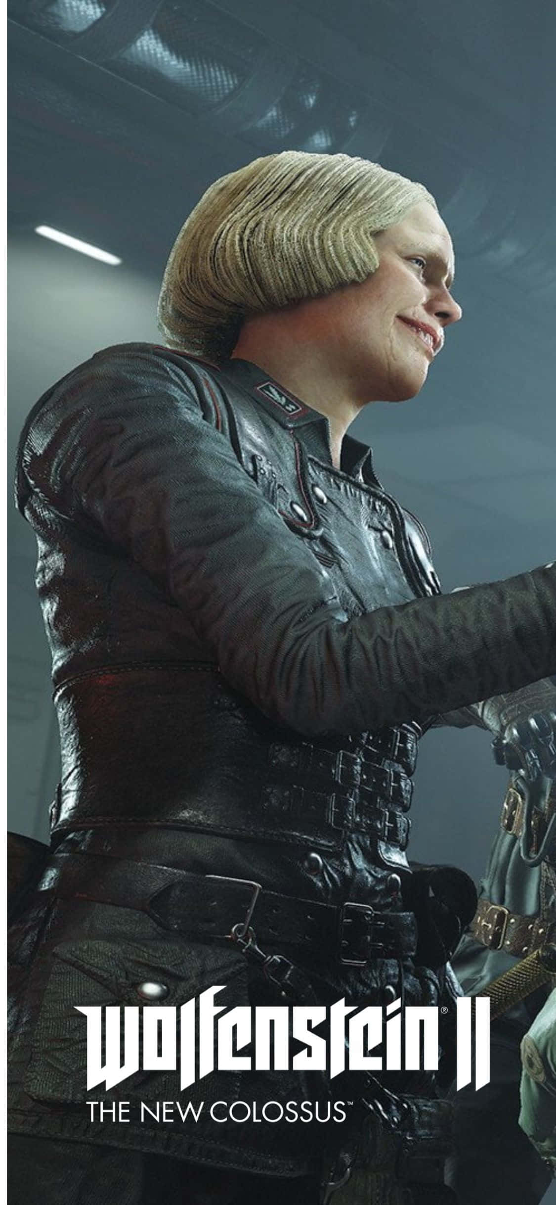 iPhone XS Wolfenstein II Irene Engel сделка фон Шпалери