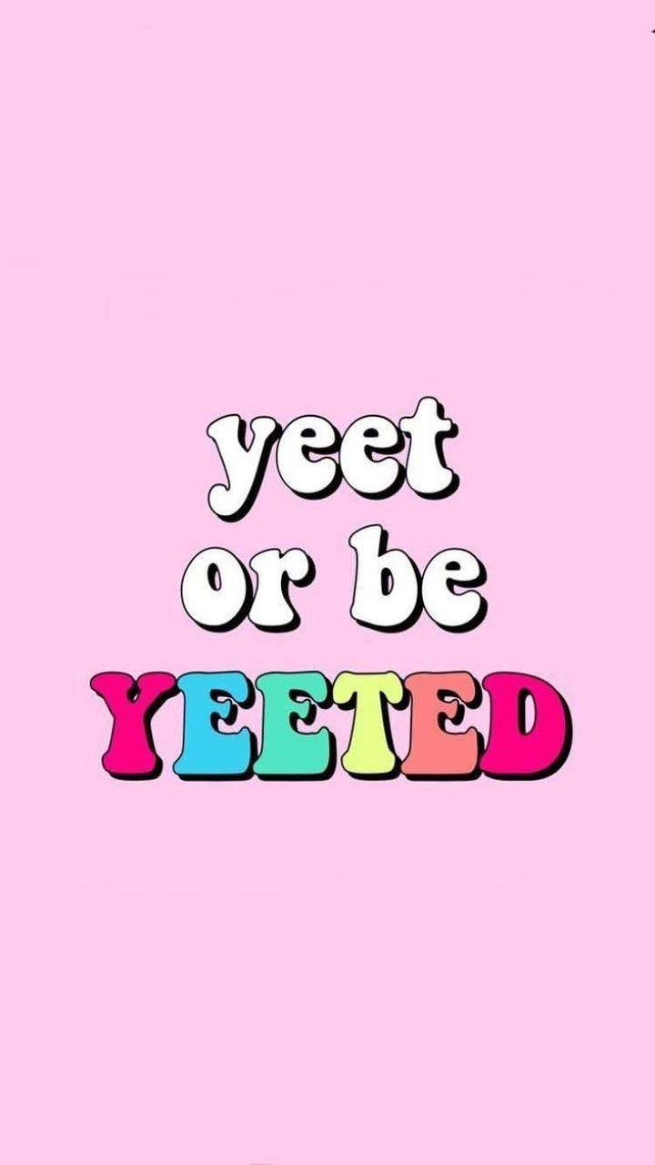 iPhone рожева естетика Yeet Шпалери