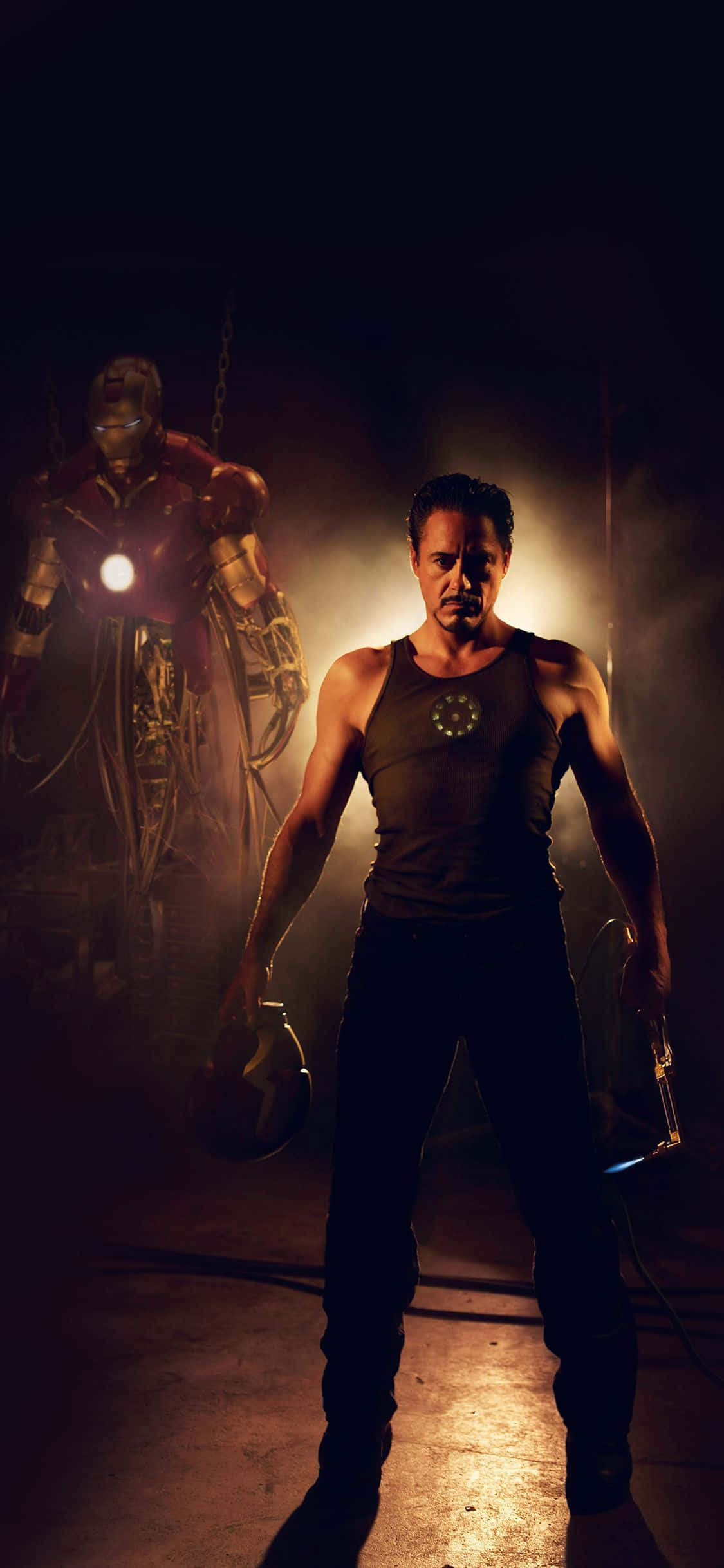 Вступіте в технологічну еру с Iron Man Apple iPhone X Шпалери