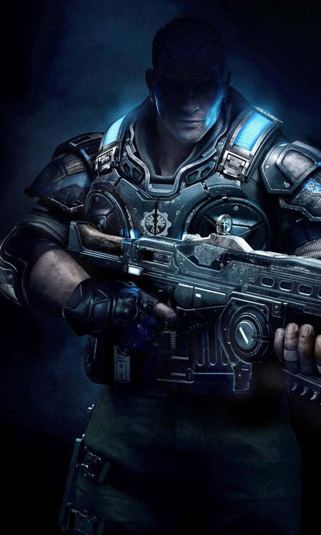 Теневой JD Fenix iPhone XS Gears Of War 5 фон Шпалери