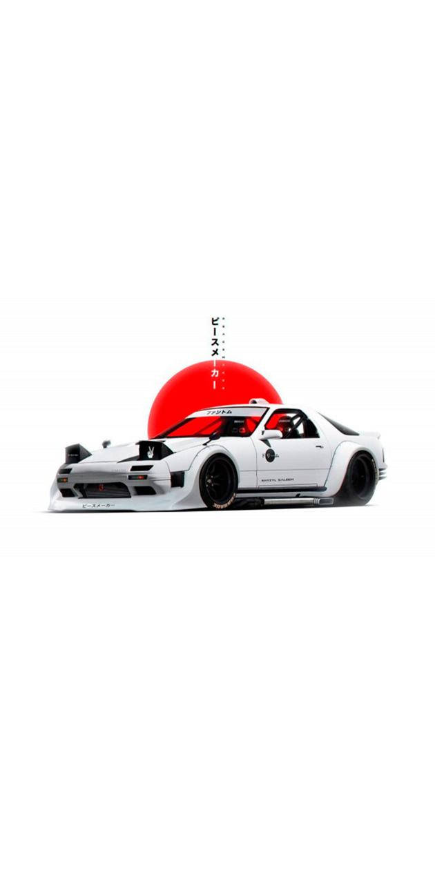 Естетика JDM Mazda Шпалери