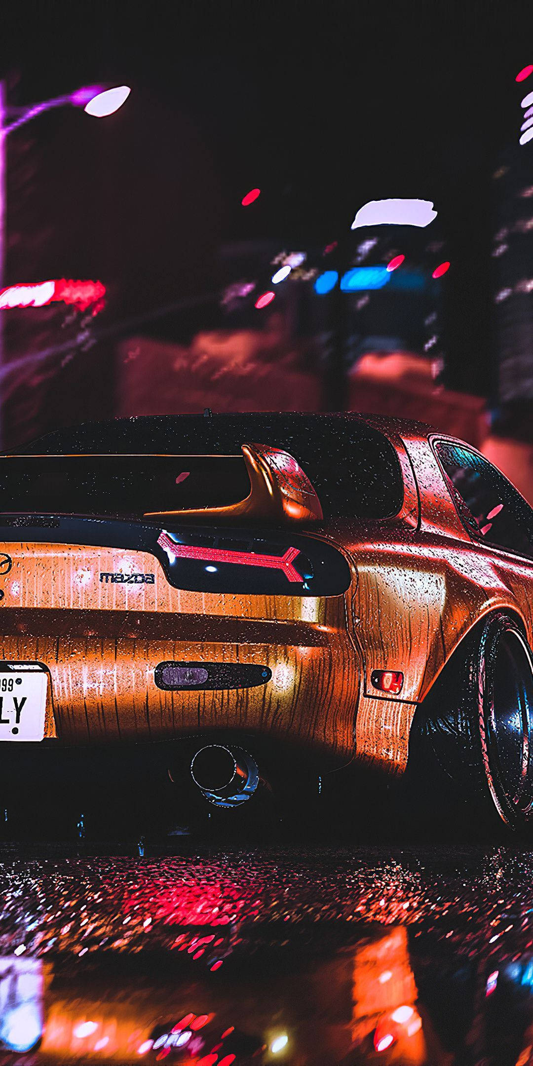 JDM авто естетика крупным планом Шпалери