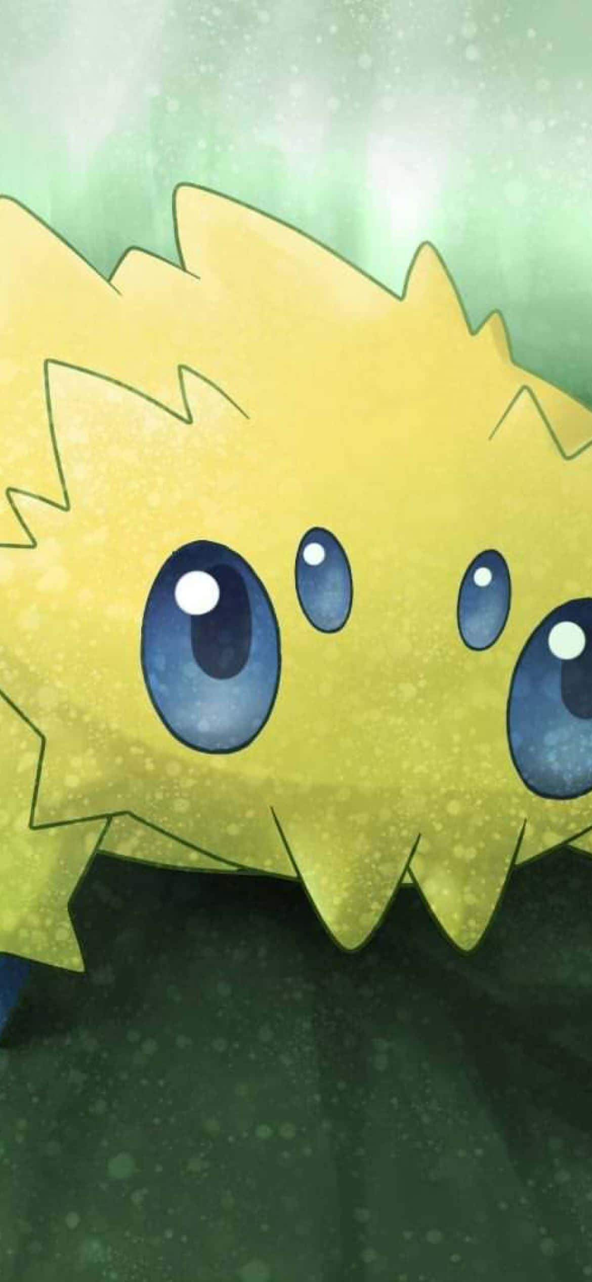 Зеленый телефон Joltik Шпалери
