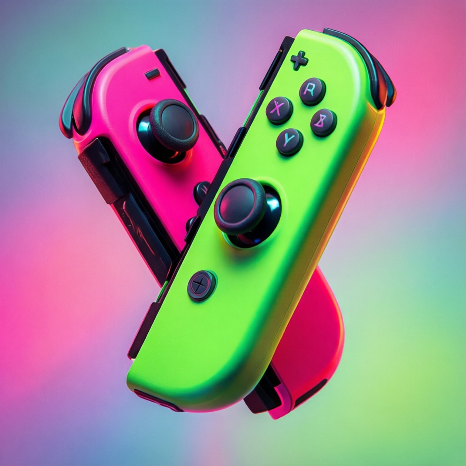 Joy-Con Поп-арт Шпалери