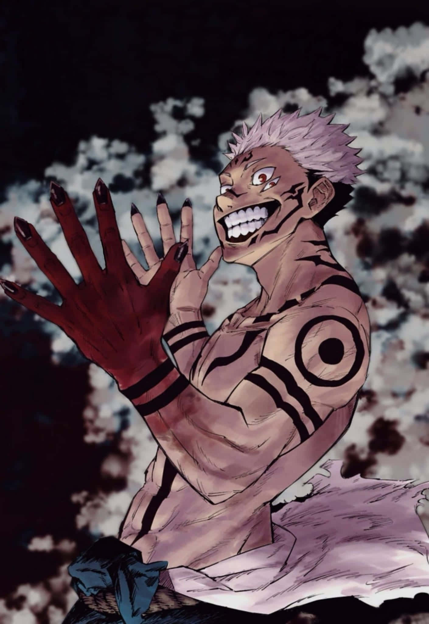 Фон Jujutsu Kaisen Шпалери