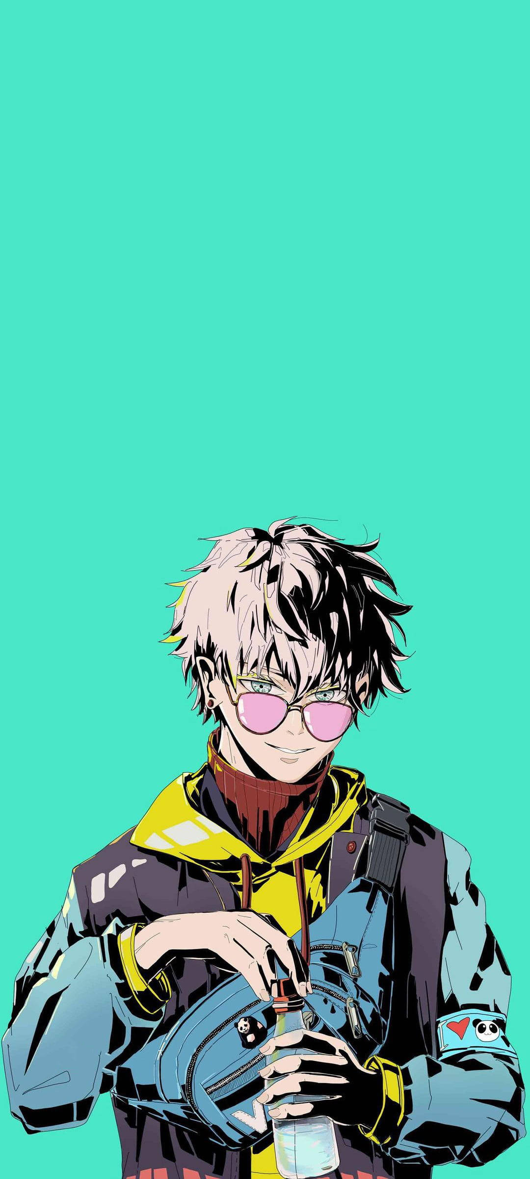 Jujutsu Kaisen Годзо крутой арт Шпалери