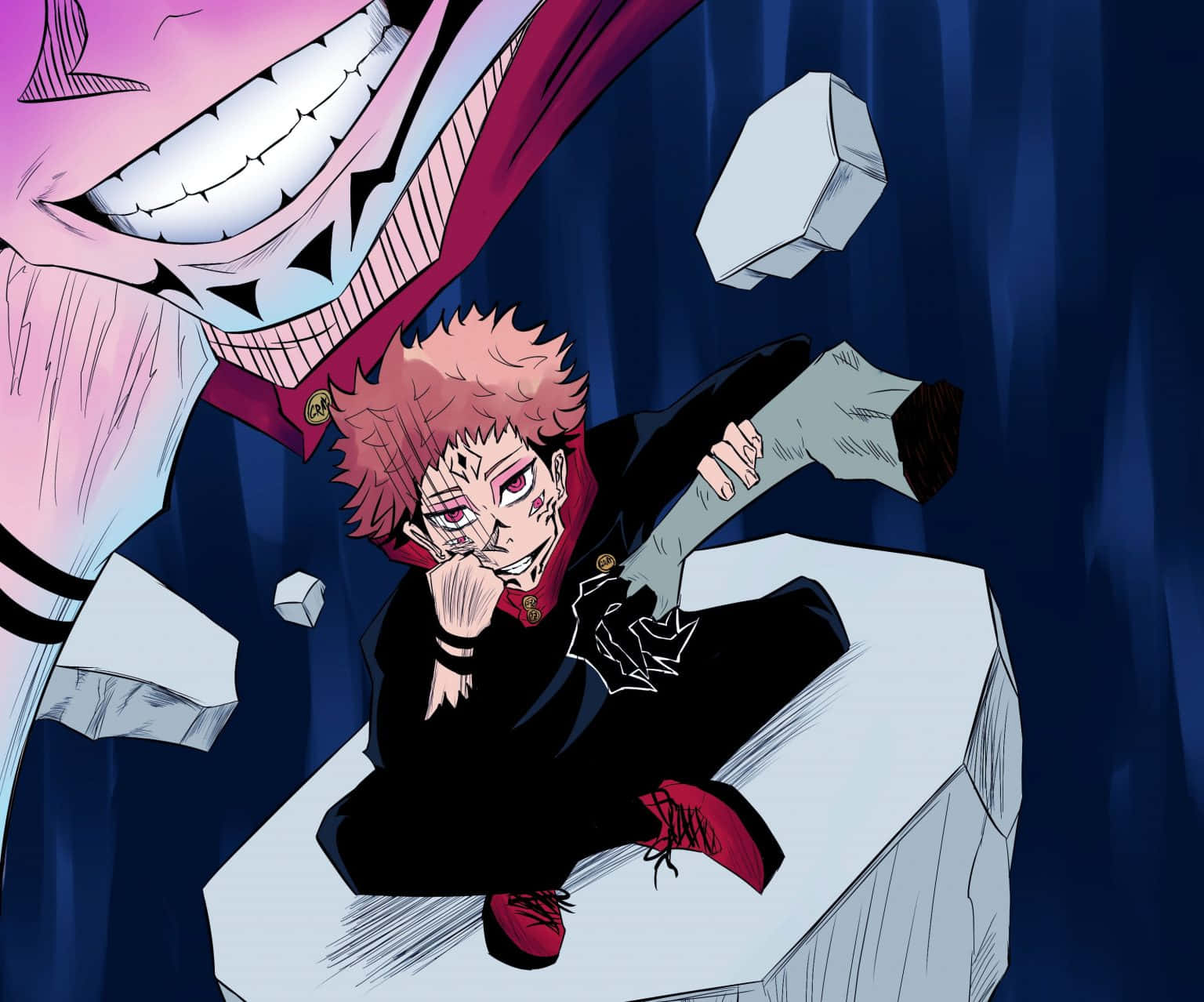 Фон Jujutsu Kaisen Шпалери