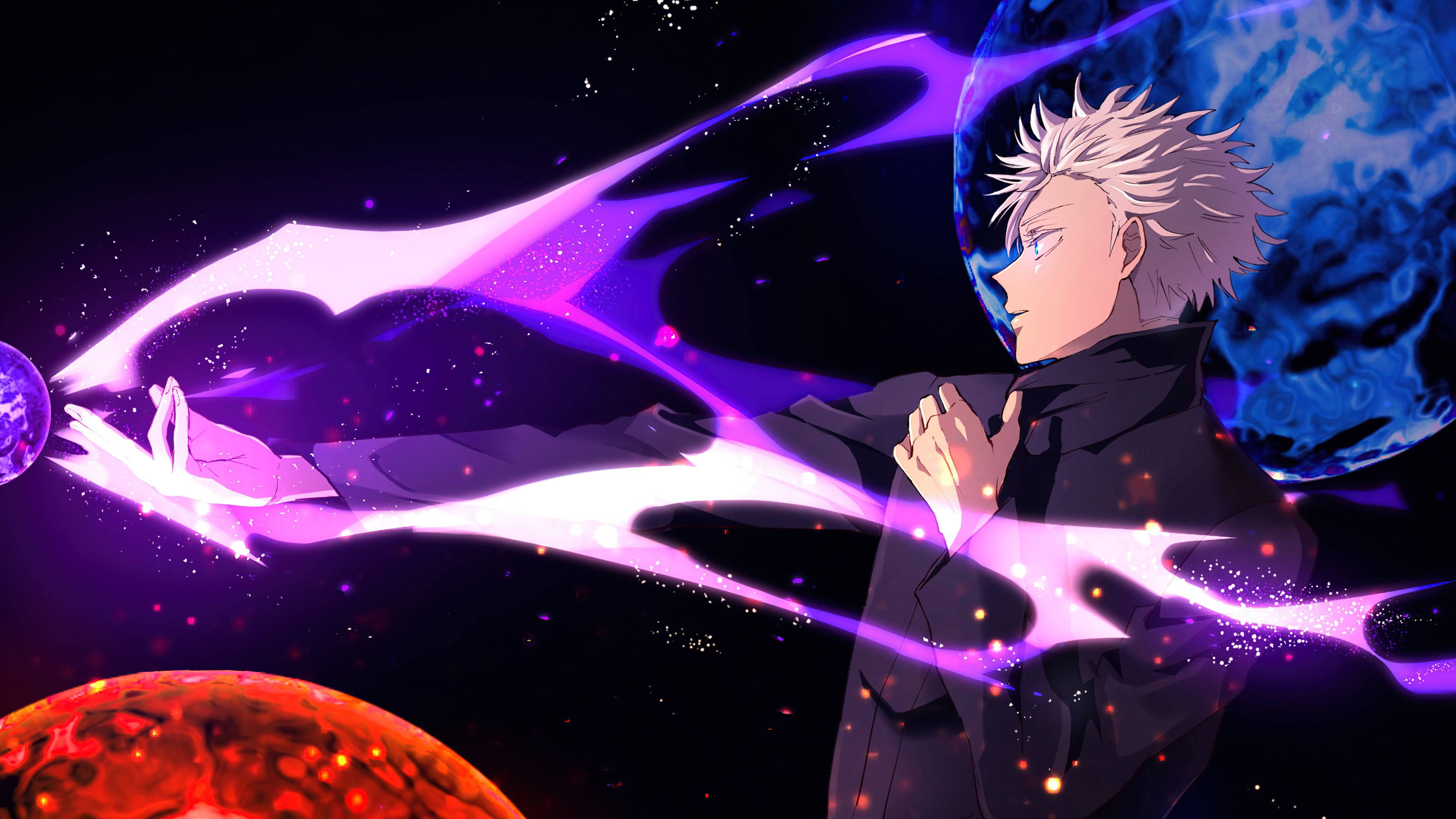 Ґодзьо Сатору Jujutsu Kaisen для робочого столу Шпалери