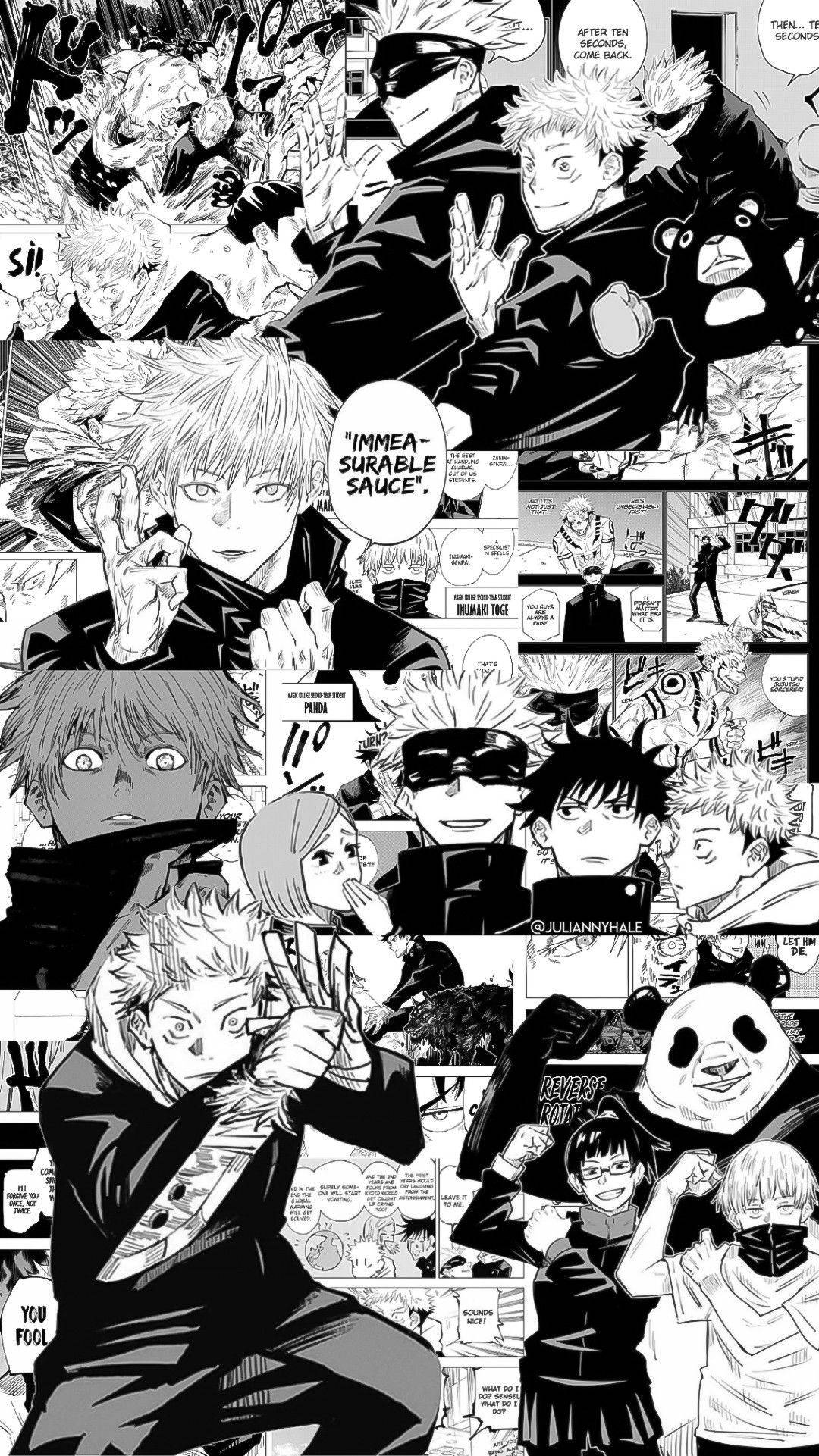 «Життя і смерть існують у рівновазі — Jujutsu Kaisen» Шпалери