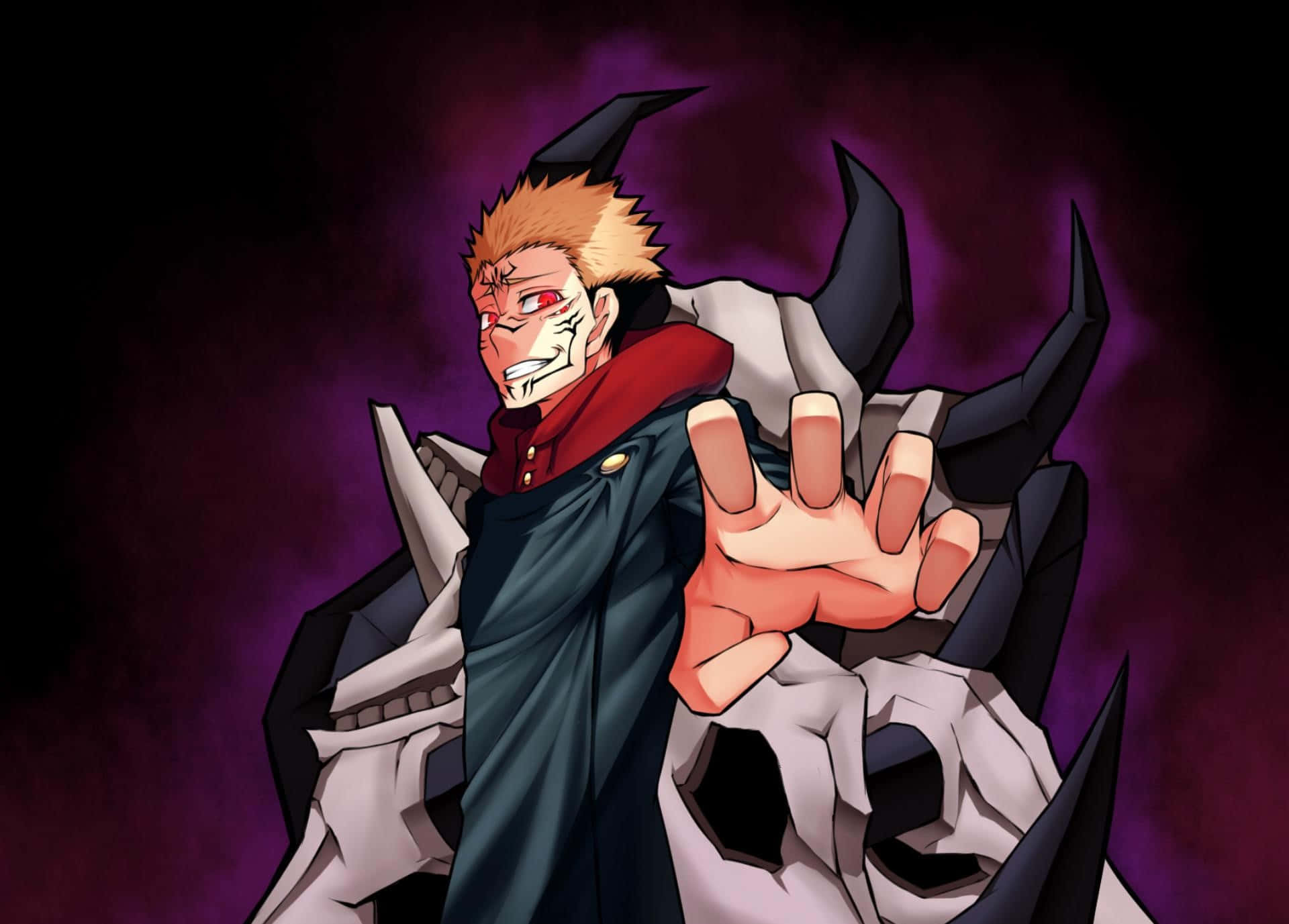 Фон Jujutsu Kaisen Шпалери