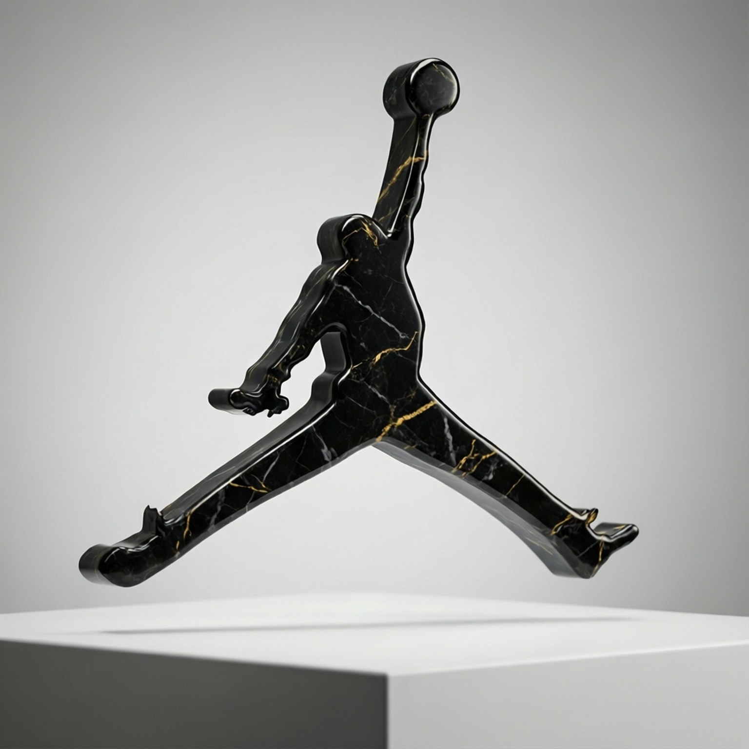 Мраморный Jumpman Шпалери