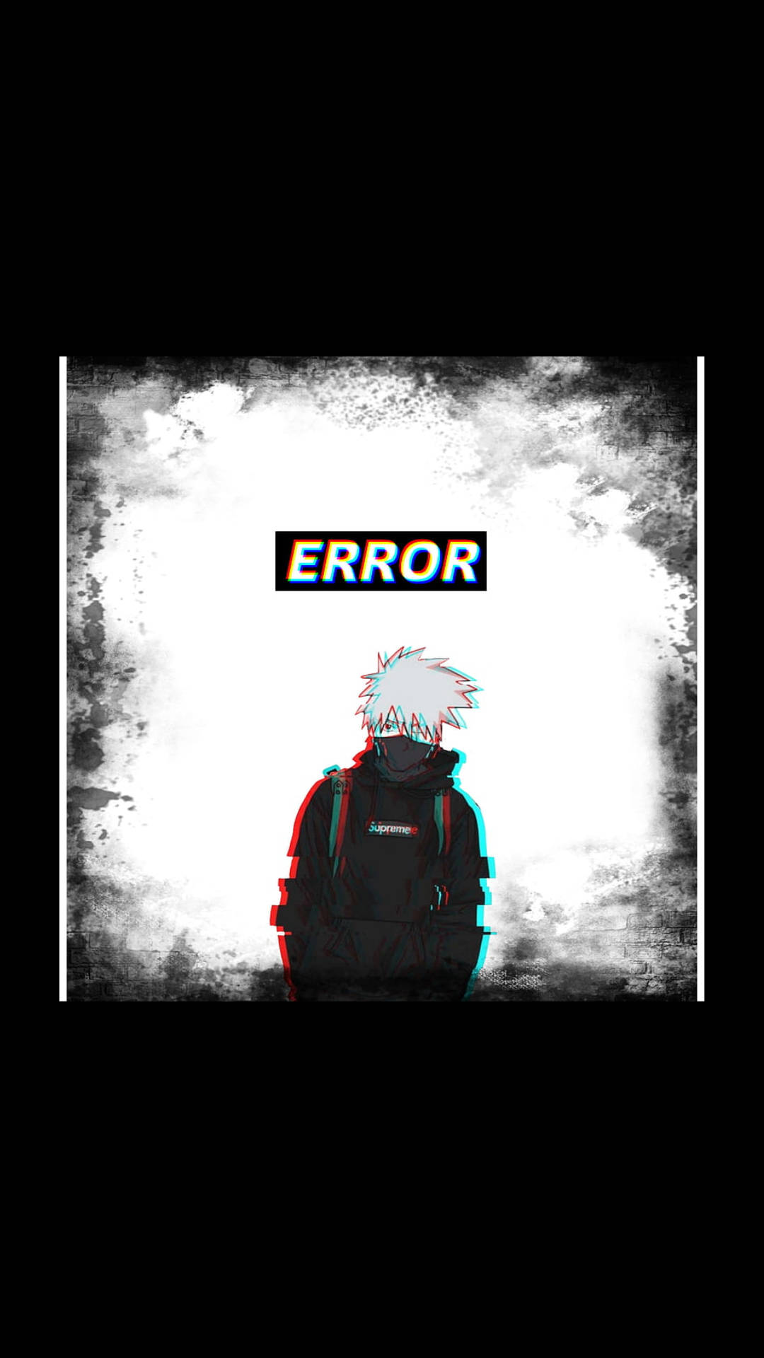 Kakashi Hatake Supreme Error Худі Шпалери