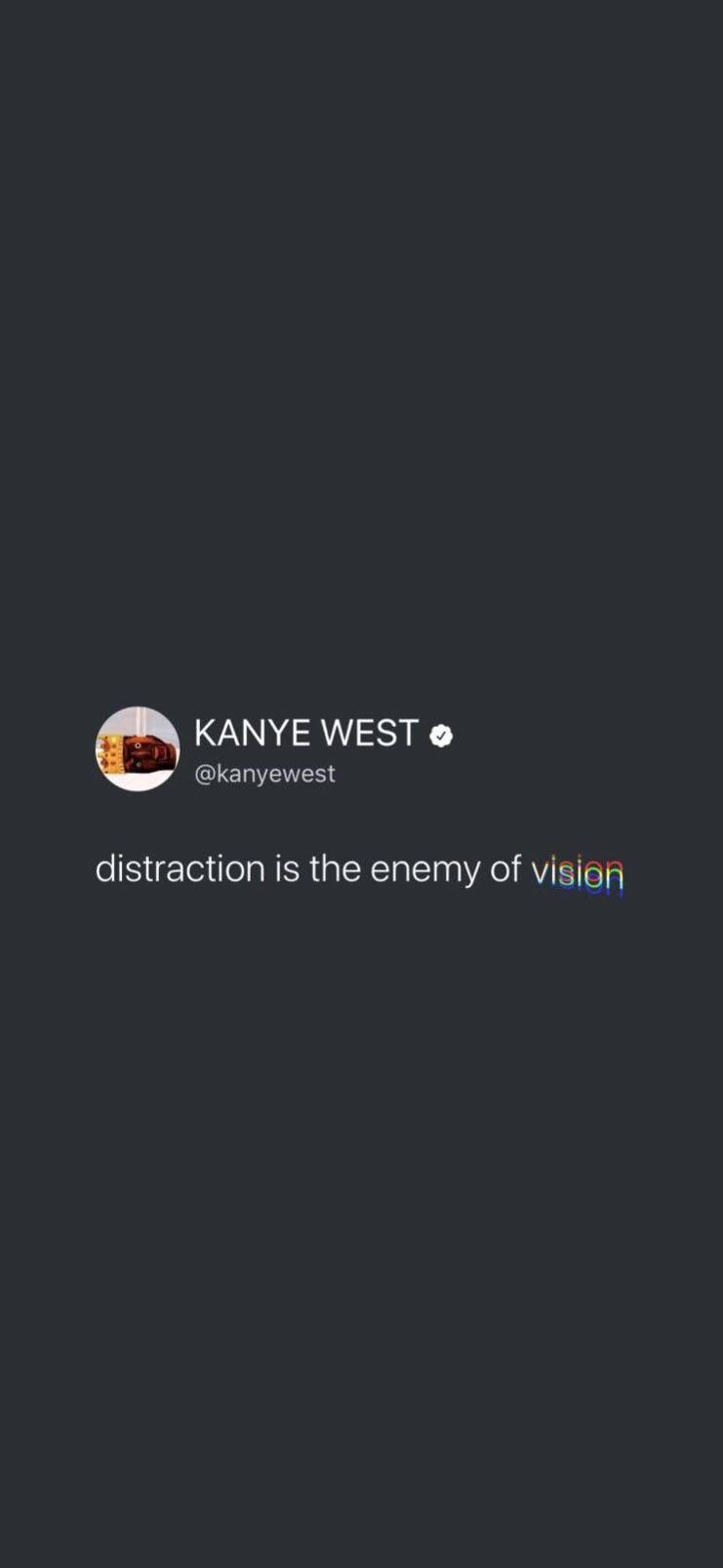 Kanye West Ye Tweet Distraction Шпалери