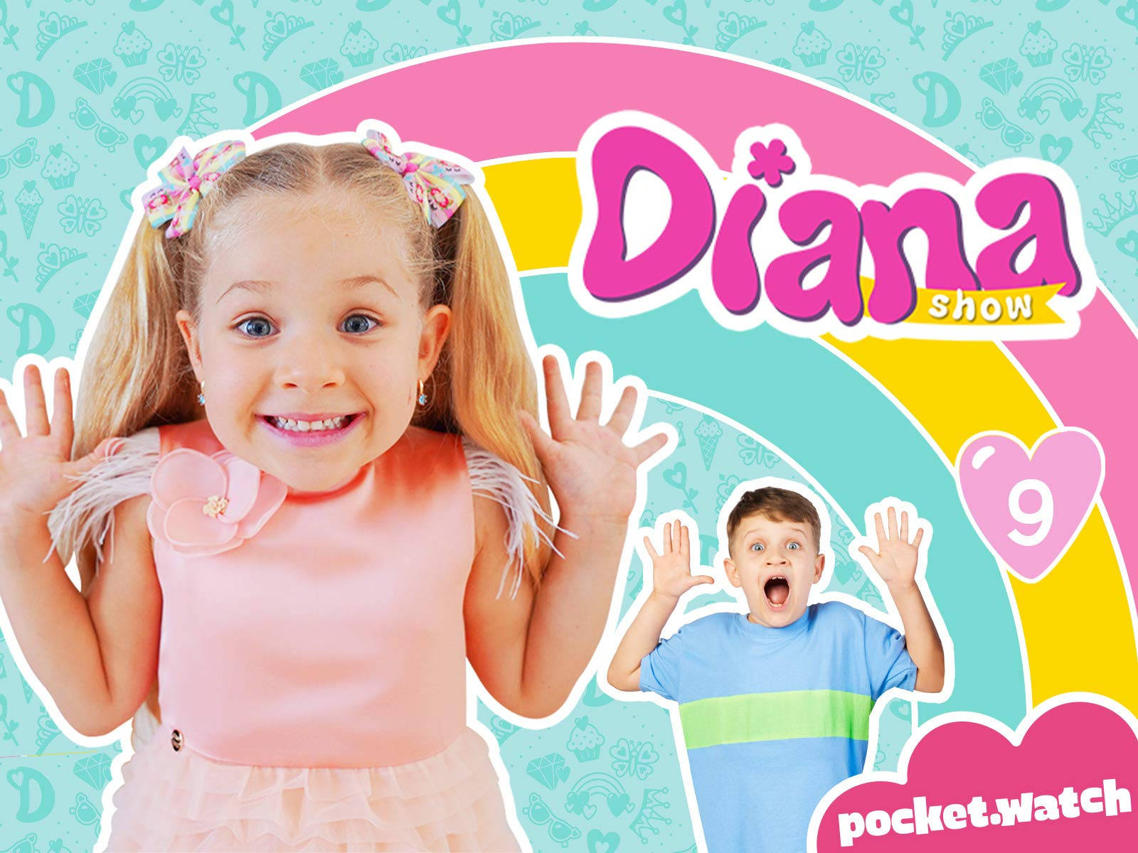 Kids Diana Show Руки Вгору Шпалери