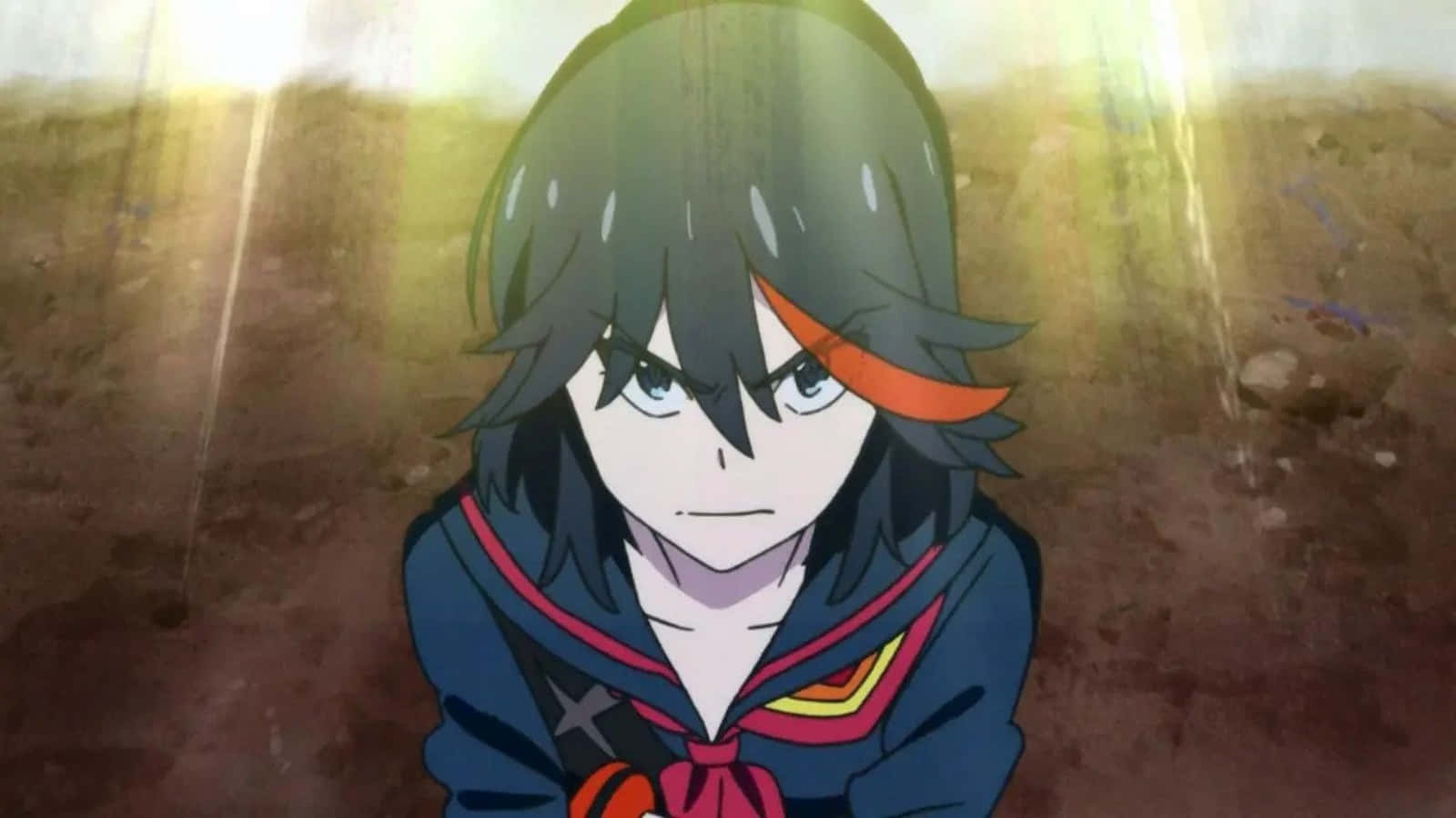 Kill La Kill Рюко серйозне обличчя Шпалери