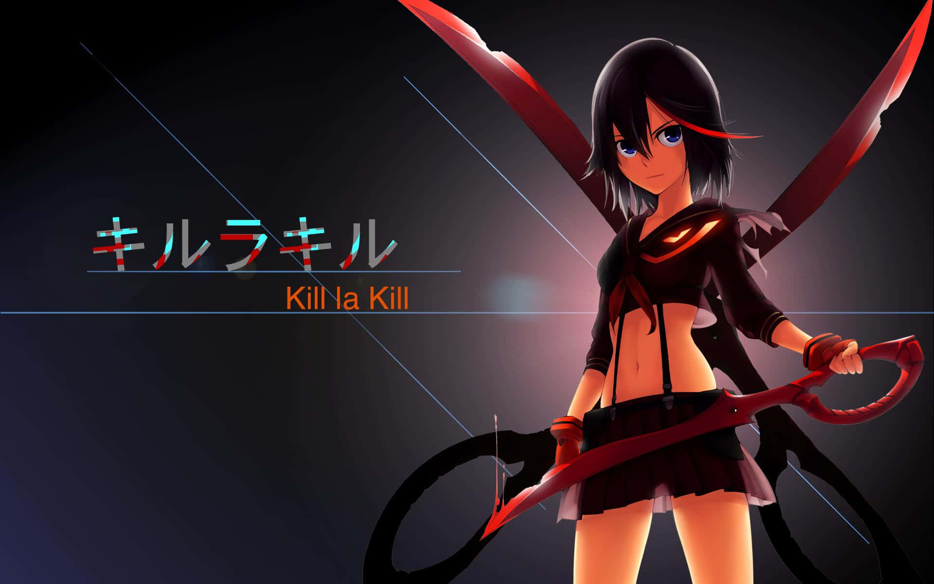 Рюко з Kill La Kill на баннері Шпалери