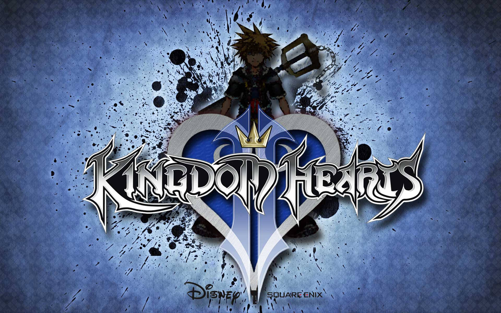 Чудова ілюстрація логотипу Kingdom Hearts Шпалери