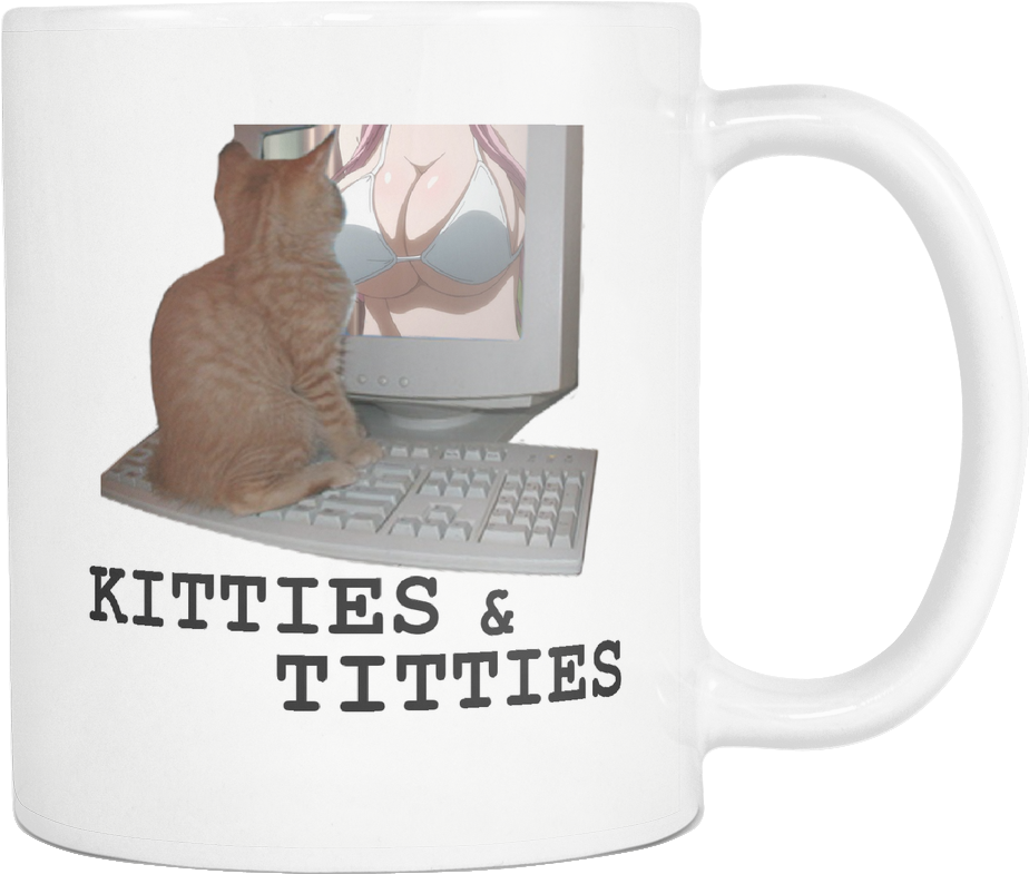 Кружка Kittiesand Titties Шпалери