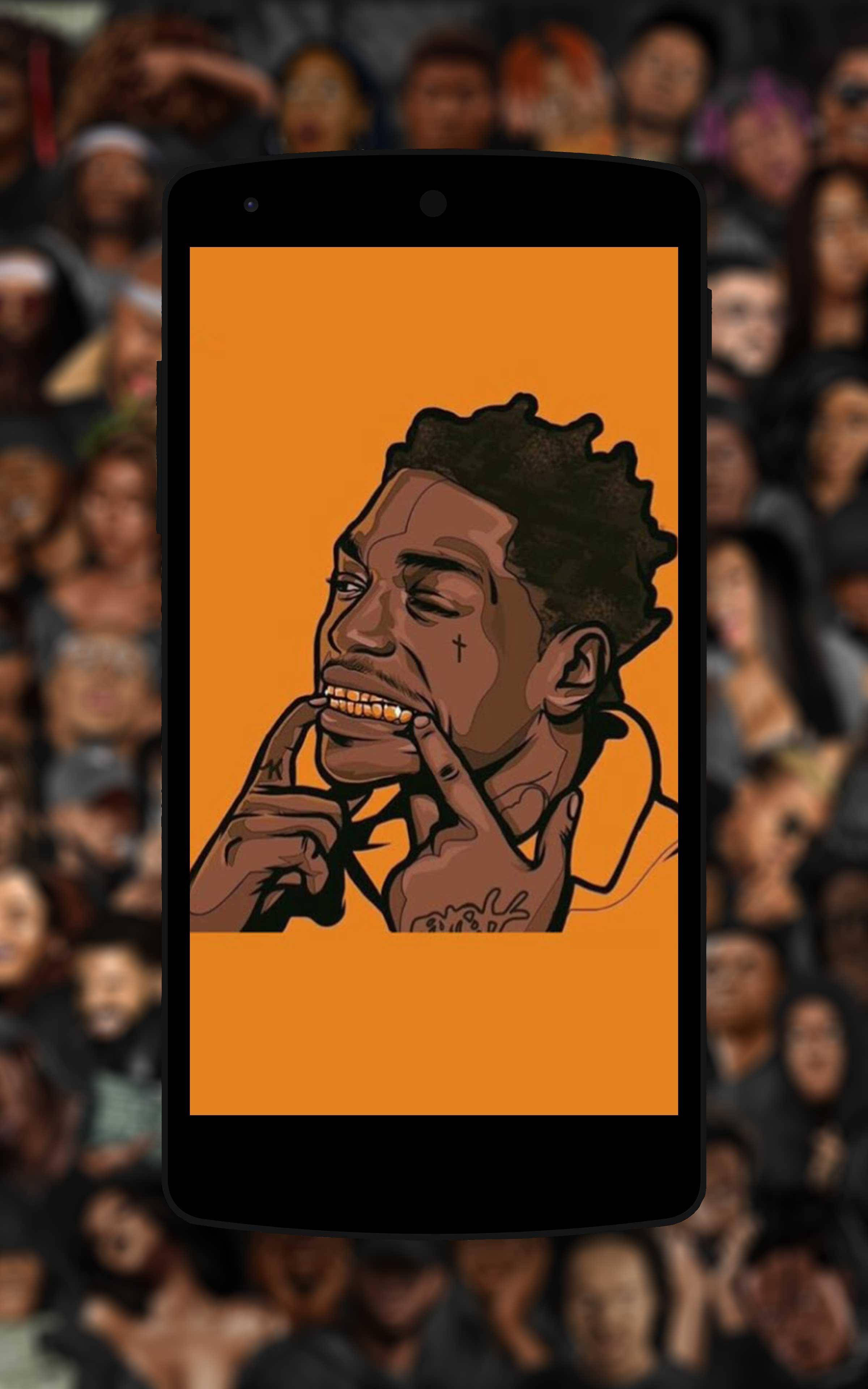Kodak Black телефон арт Шпалери