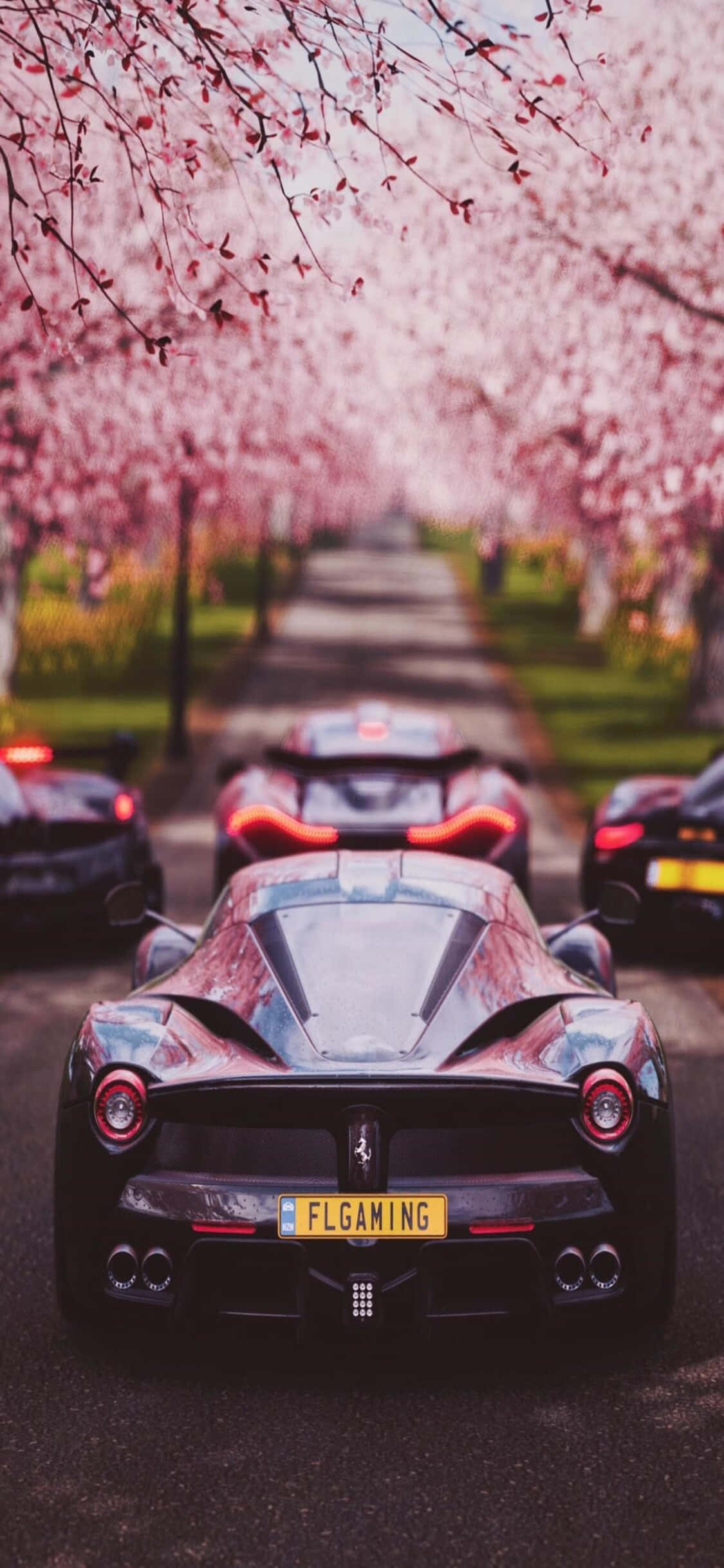 La Ferrari iPhone X Forza Motorsport 7 фон Шпалери