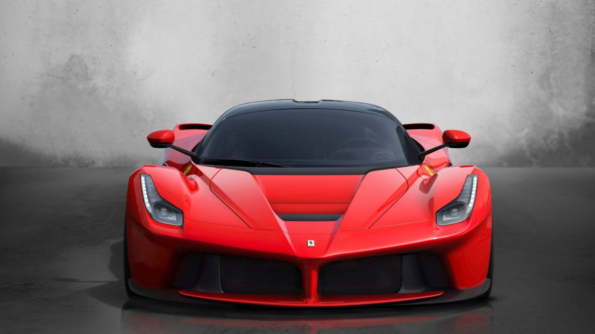 Потужний червоний LaFerrari Шпалери