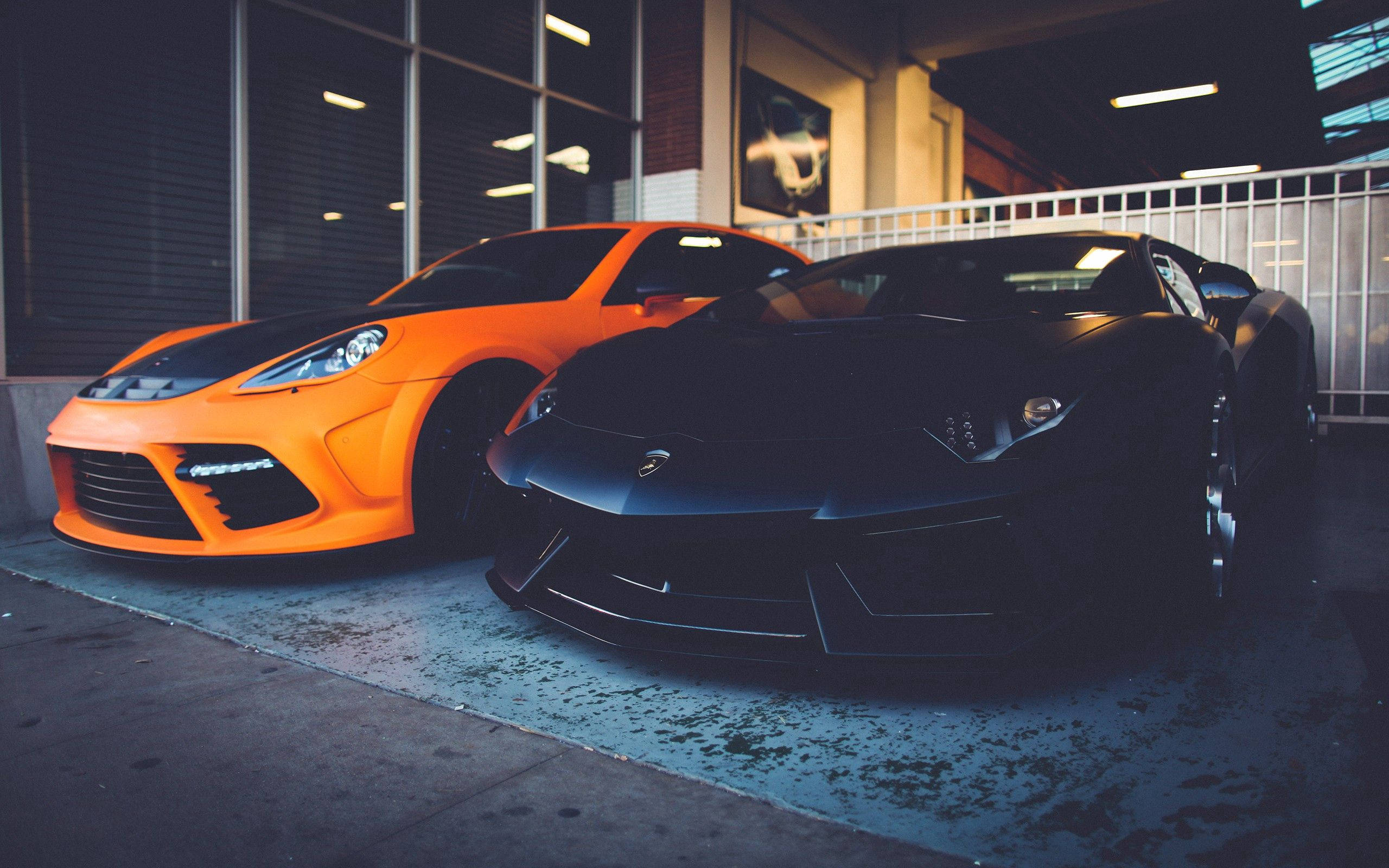 Сила та стиль — два розкішні Lamborghini Шпалери