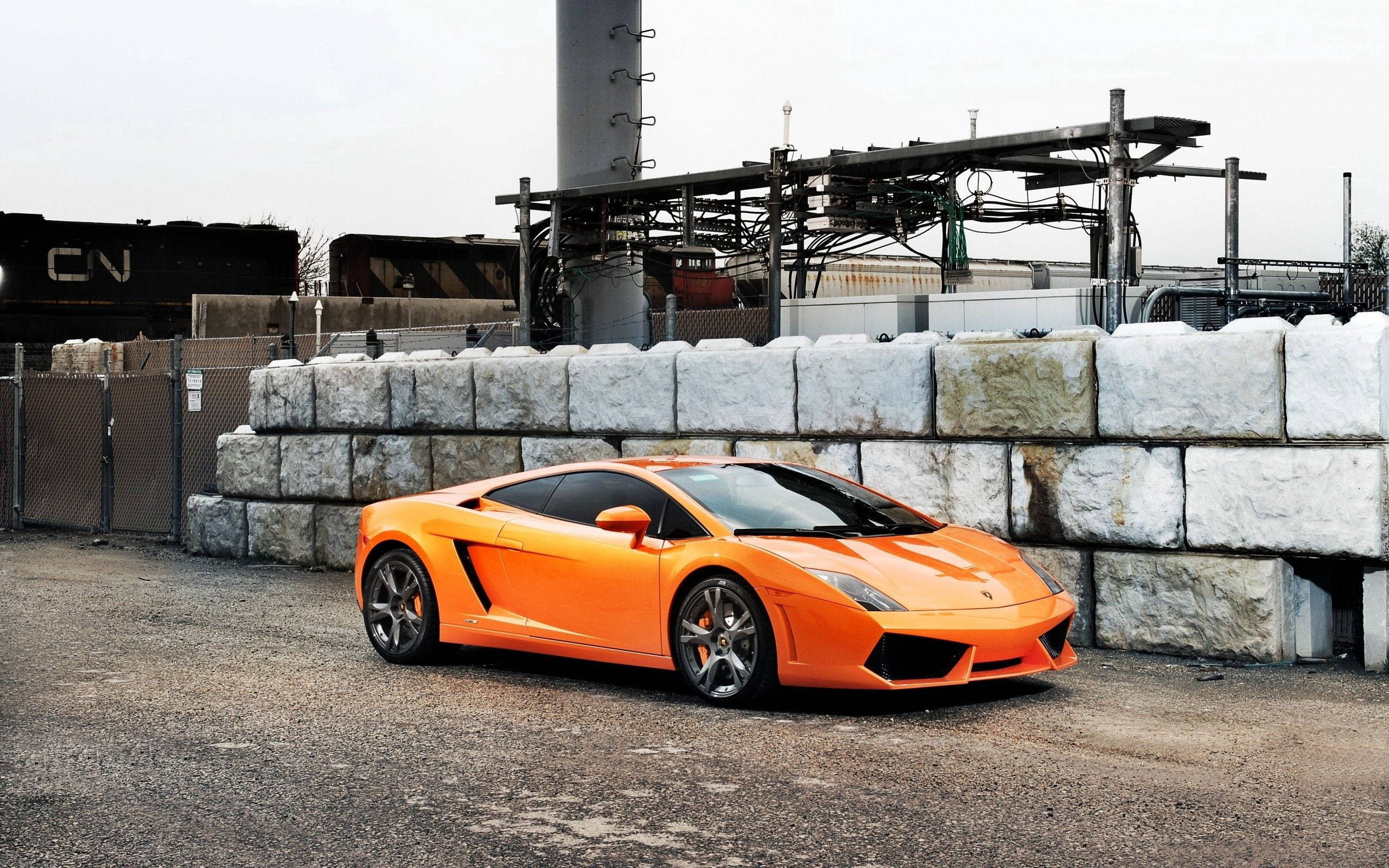 Сила та продуктивність зустрічаються: Lamborghini Gallardo Шпалери