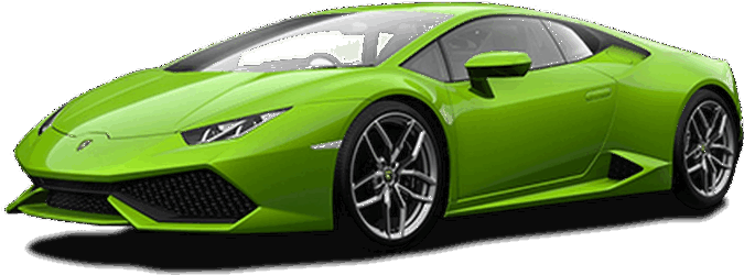 Зелений Lamborghini Huracan Evo збоку Шпалери