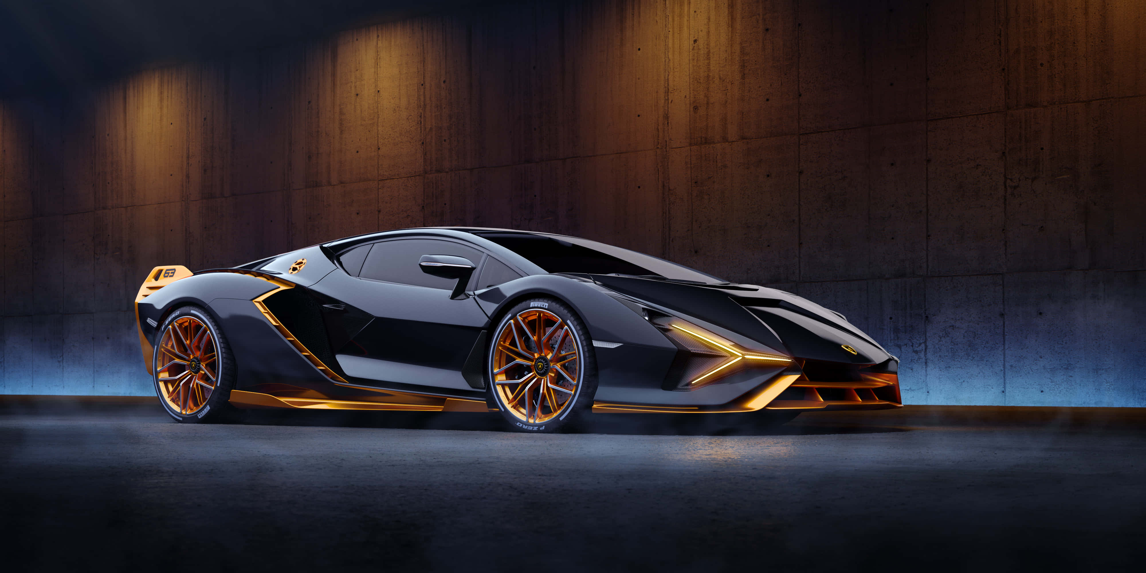 Відчуйте потужність Lamborghini Шпалери