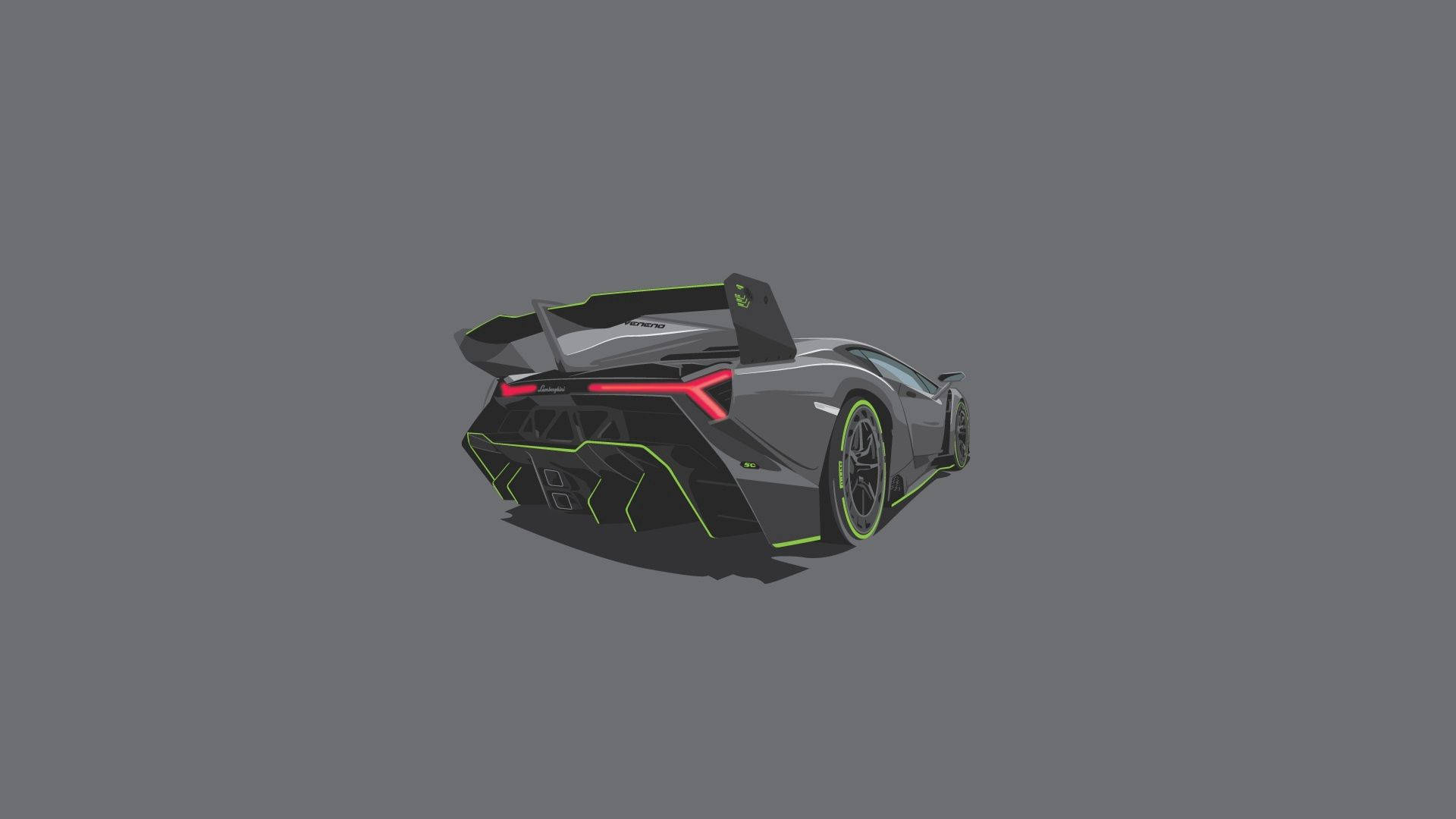 Приготуйтеся привертати увагу з Lamborghini Veneno! Шпалери