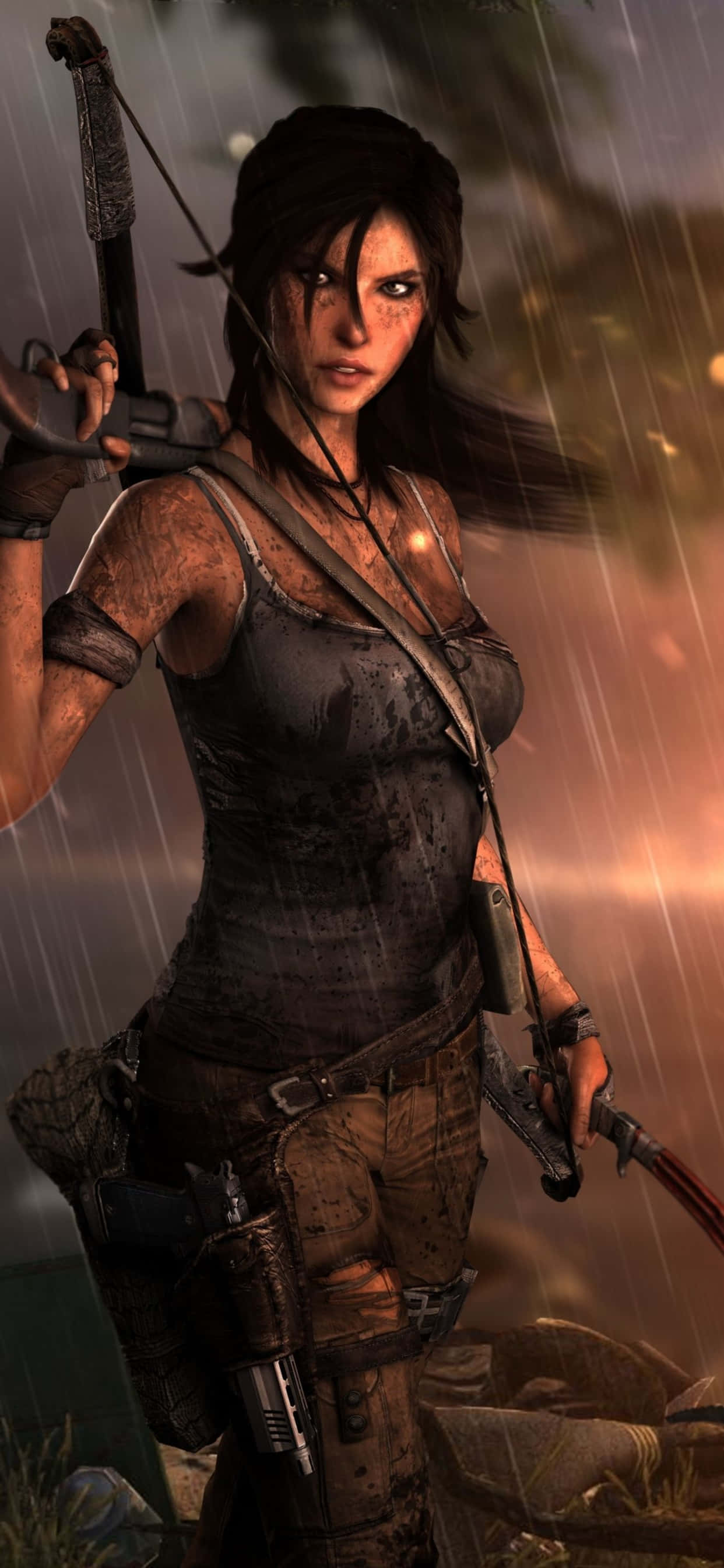обои lara croft Шпалери