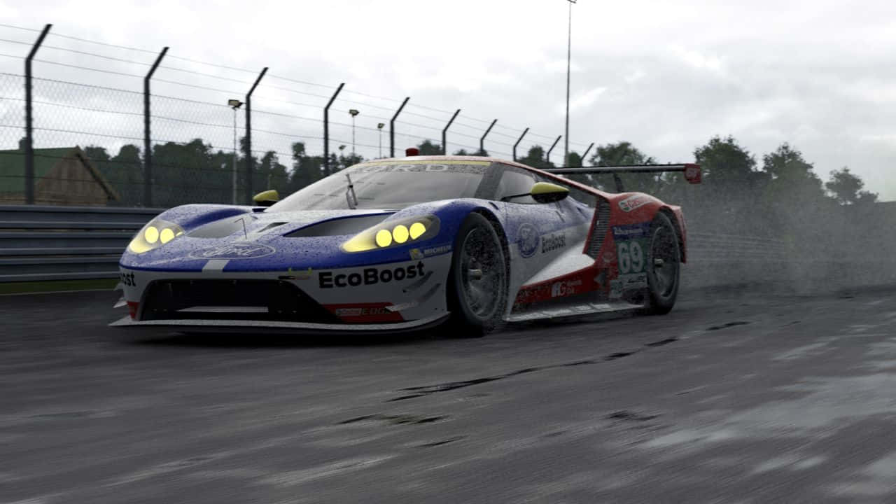Leaving Smoke 720p Project Cars Фон Шпалери
