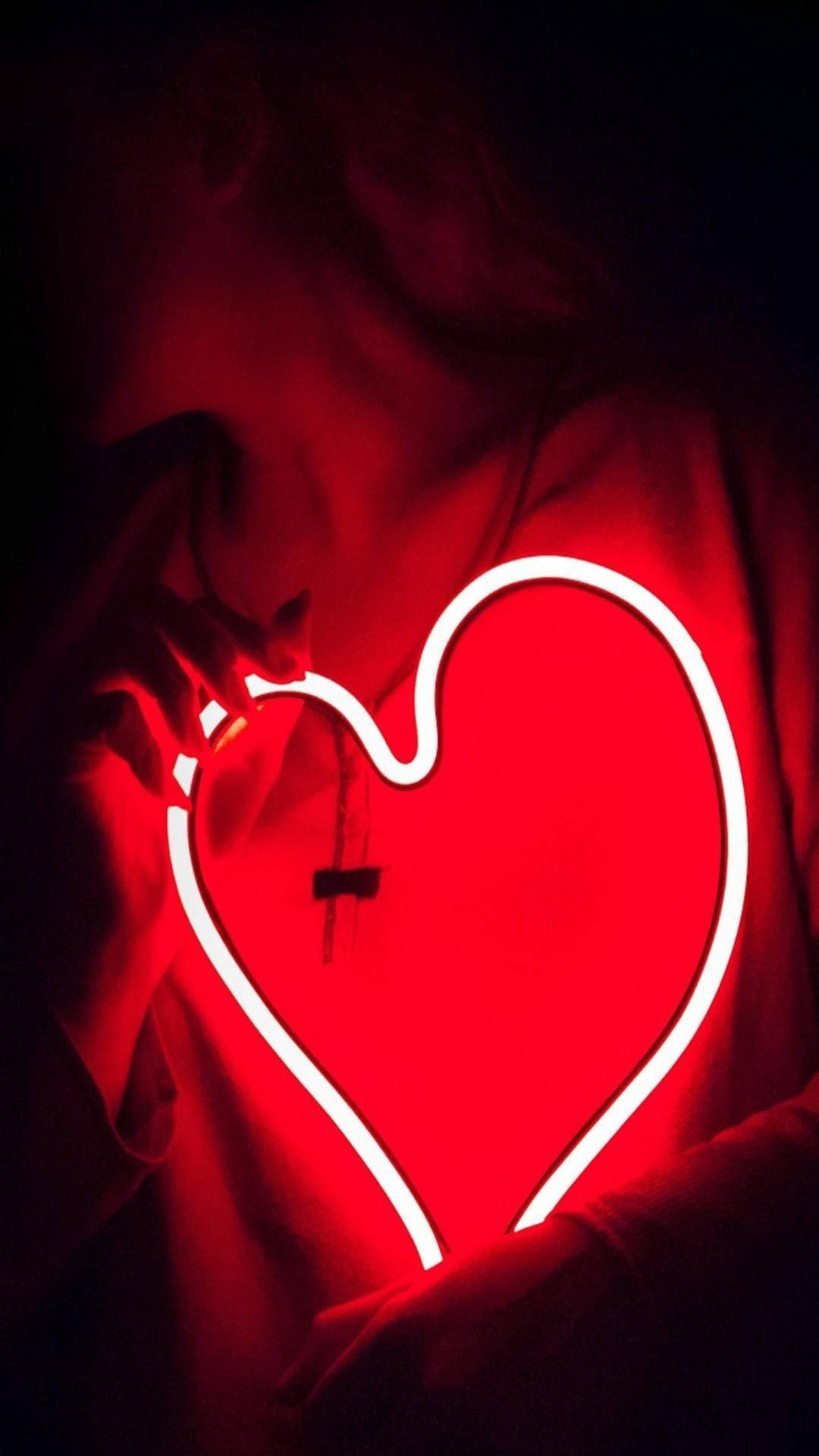 LED Любовна Естетика Шпалери