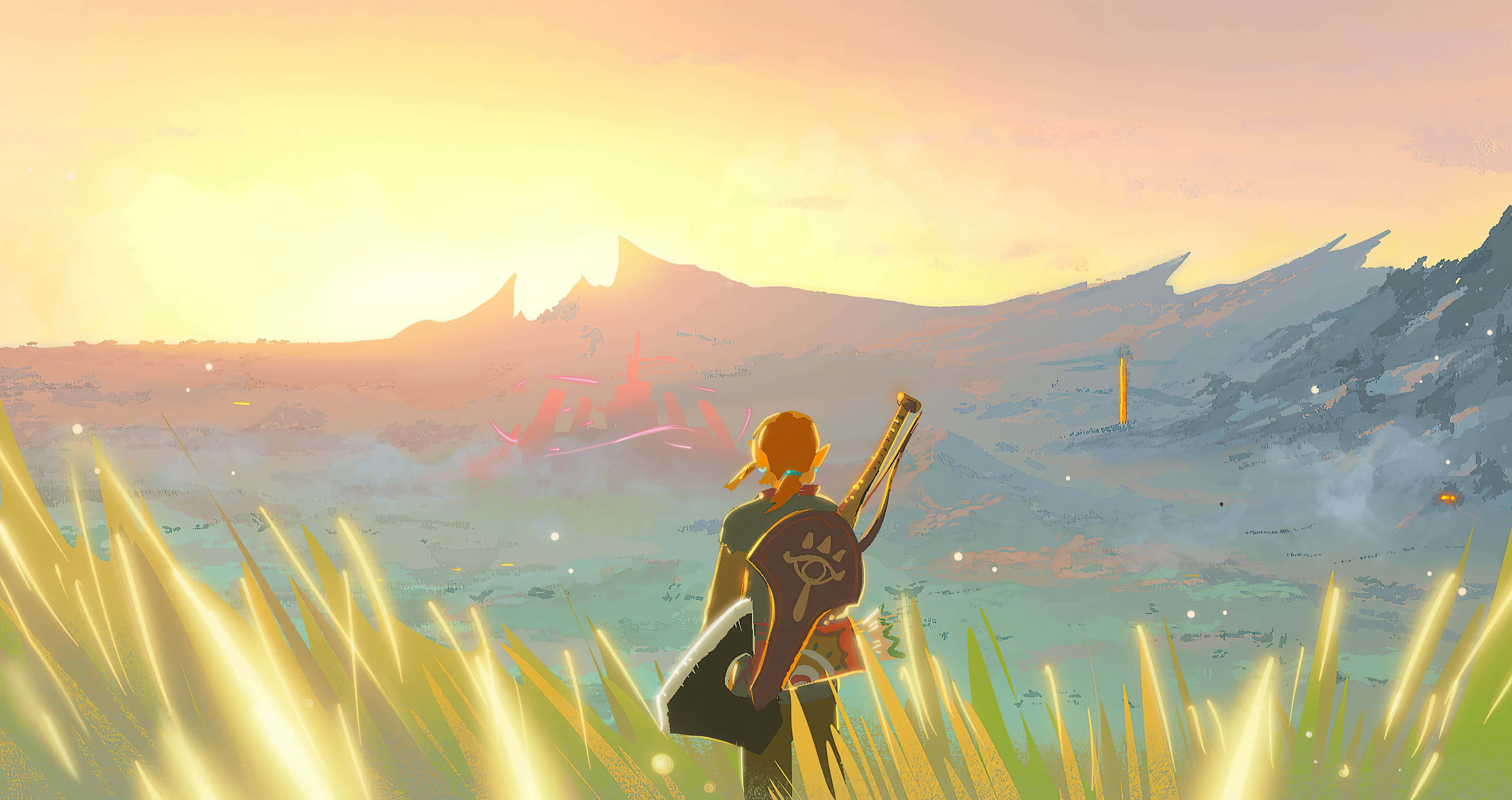 Дослідіть містичний світ Гайрула в Legend Of Zelda Шпалери