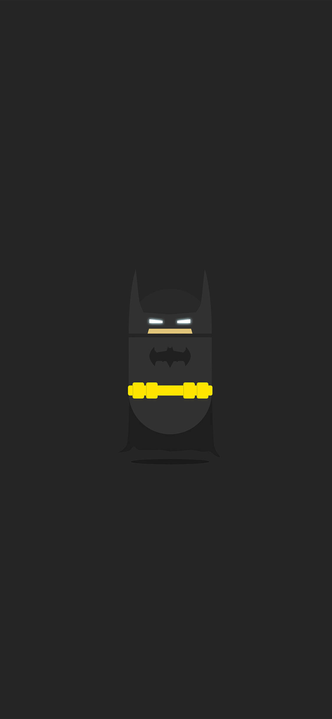 Lego Batman минимальный темный iPhone Шпалери