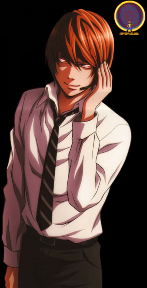 Light Yagami — персонаж аніме Death Note Шпалери