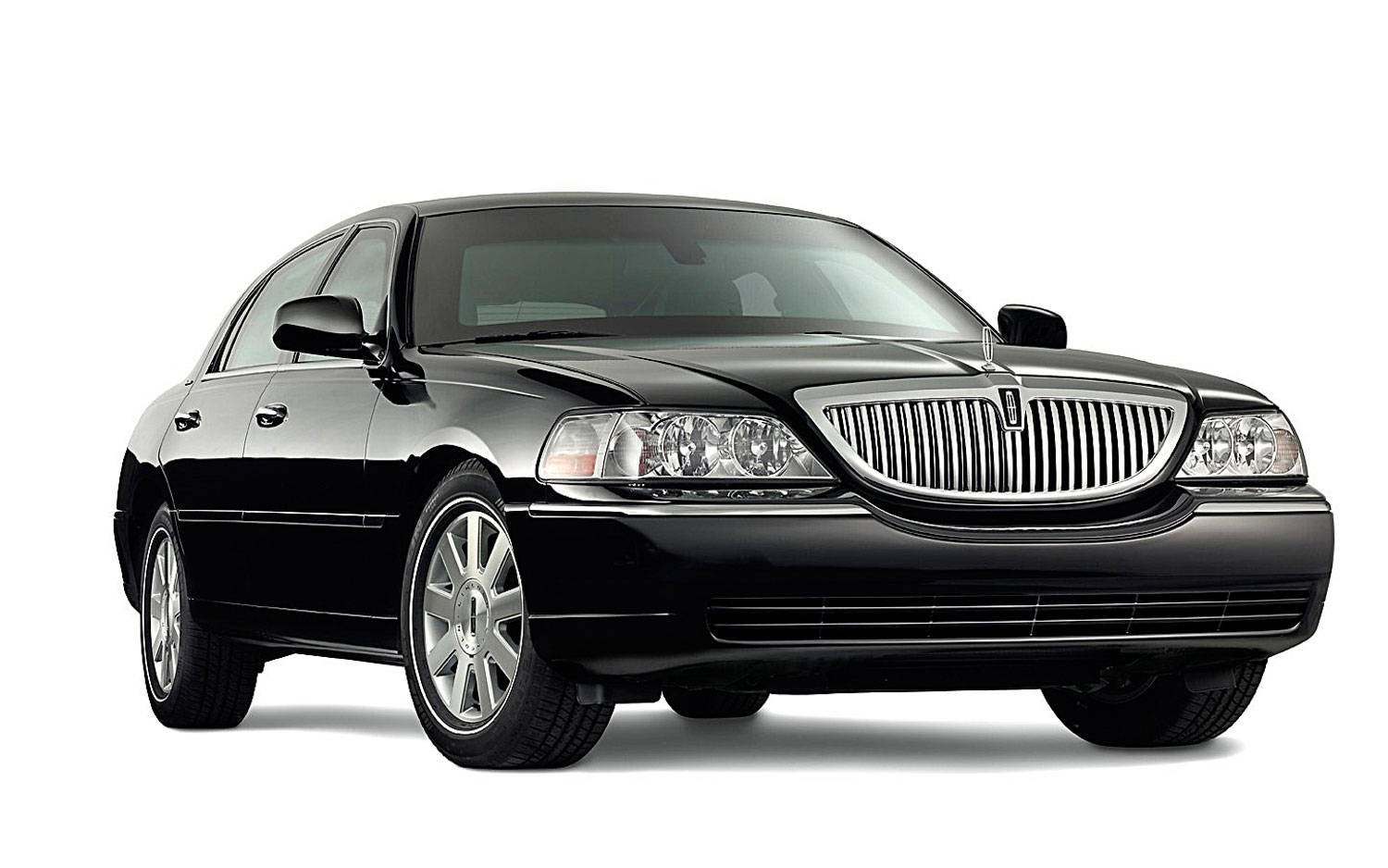 Чорний Lincoln Town Car Шпалери