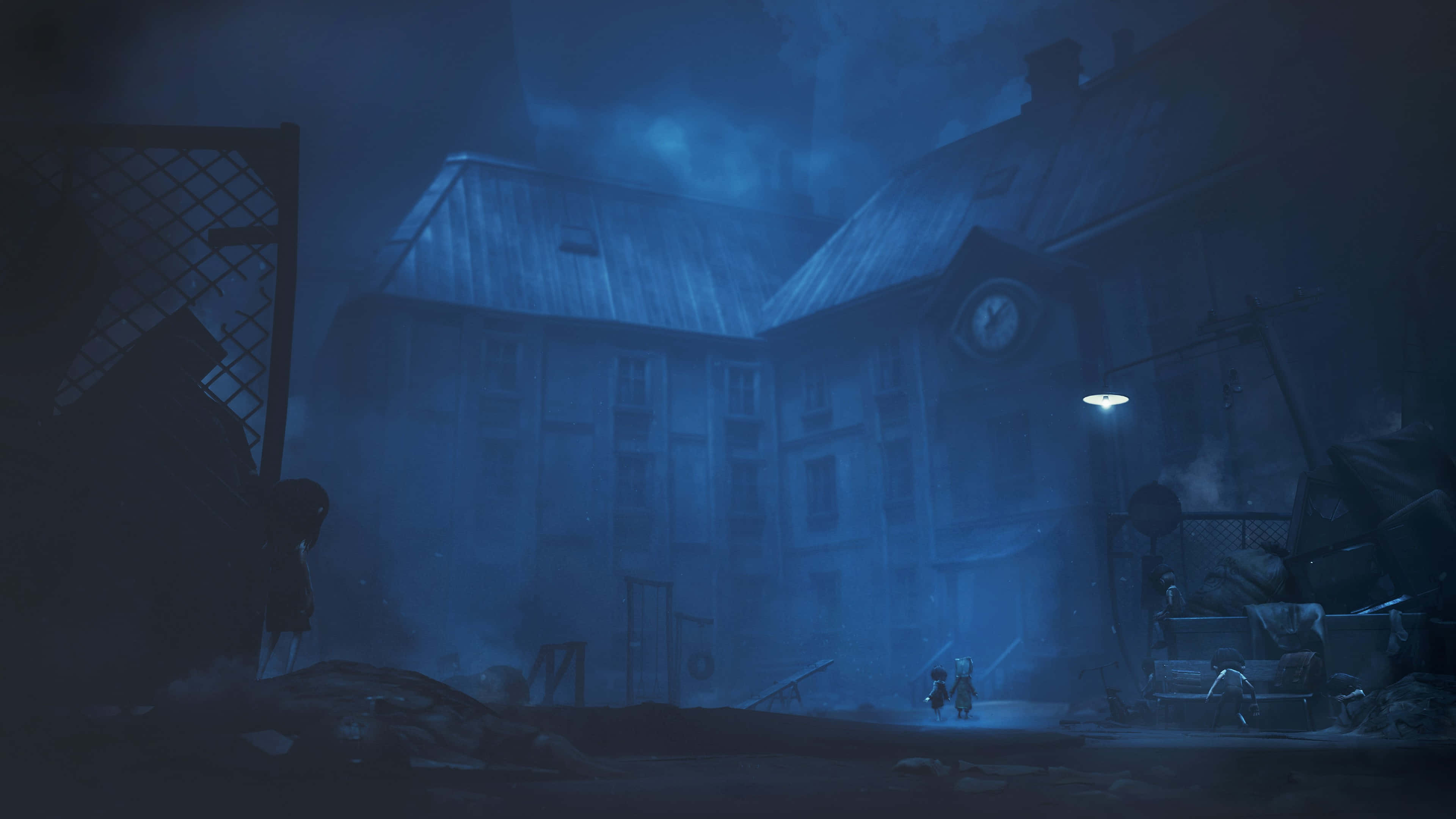 Little Nightmares 4K стара будівля Шпалери