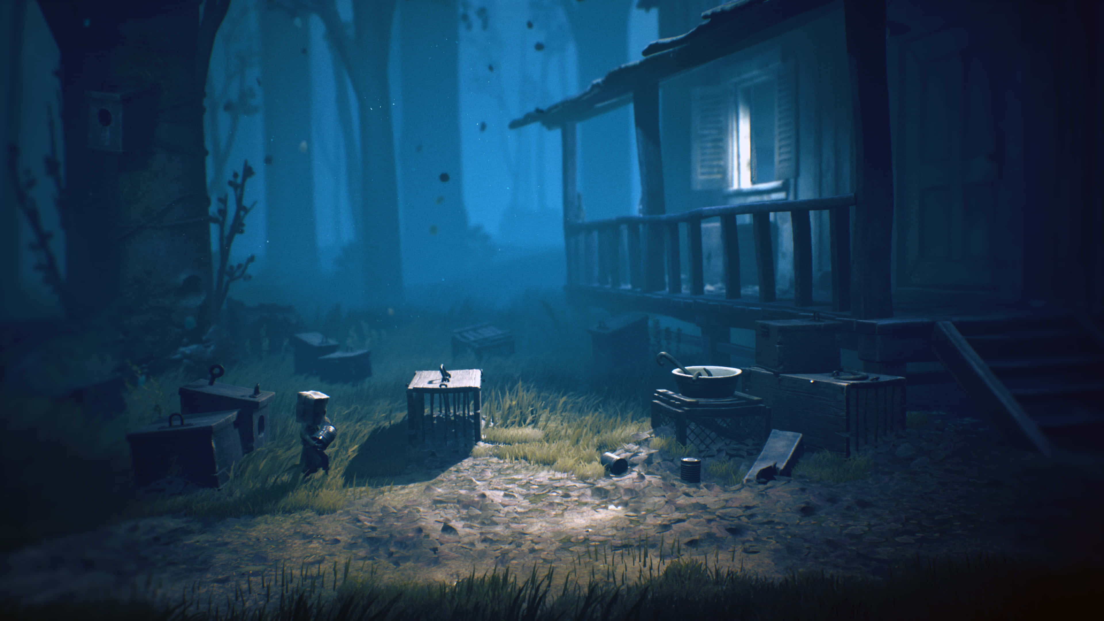 Хижина в лісу Little Nightmares 4K Шпалери